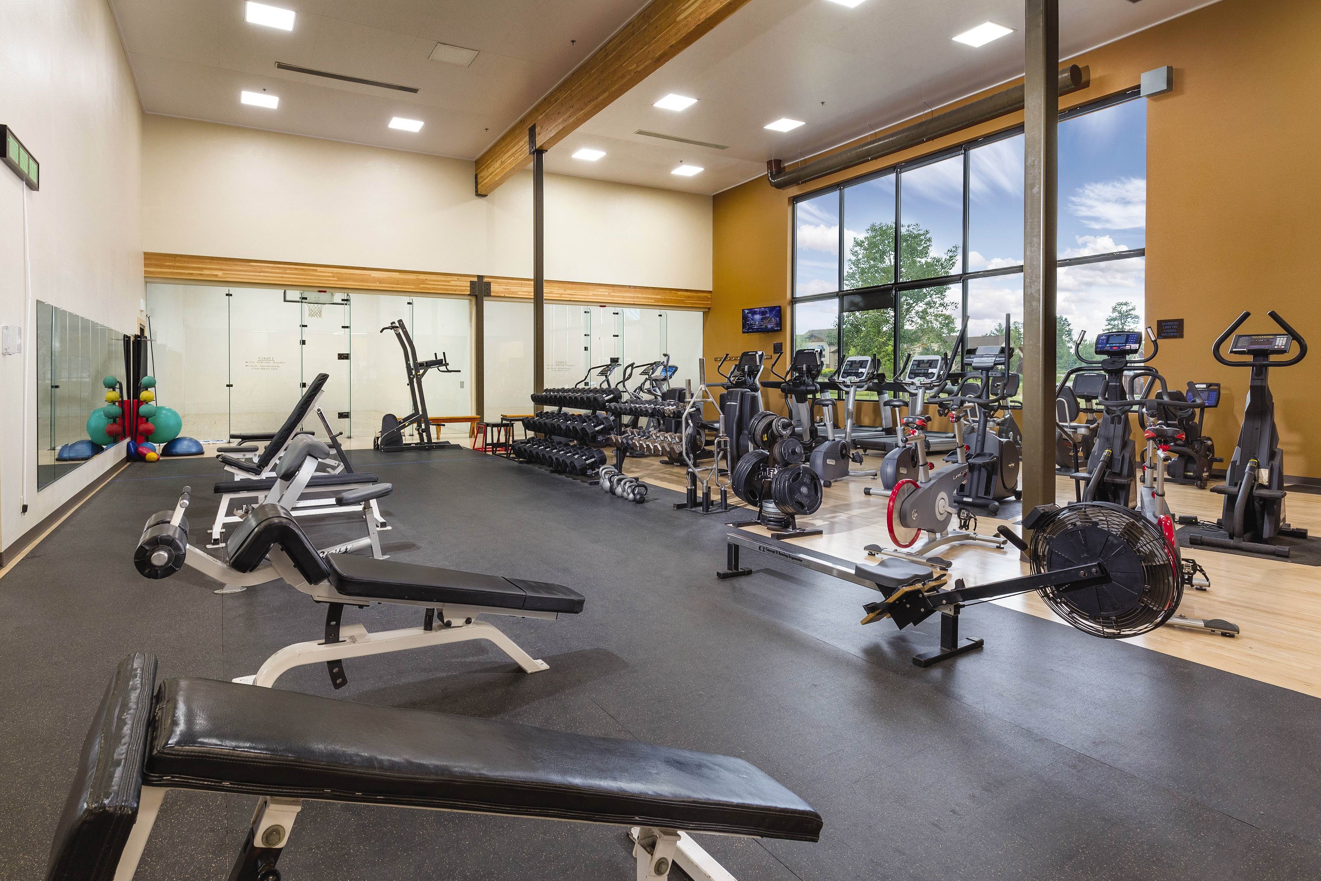 Health club at Club Wyndham Pagosa in Pagosa Springs, Colorado