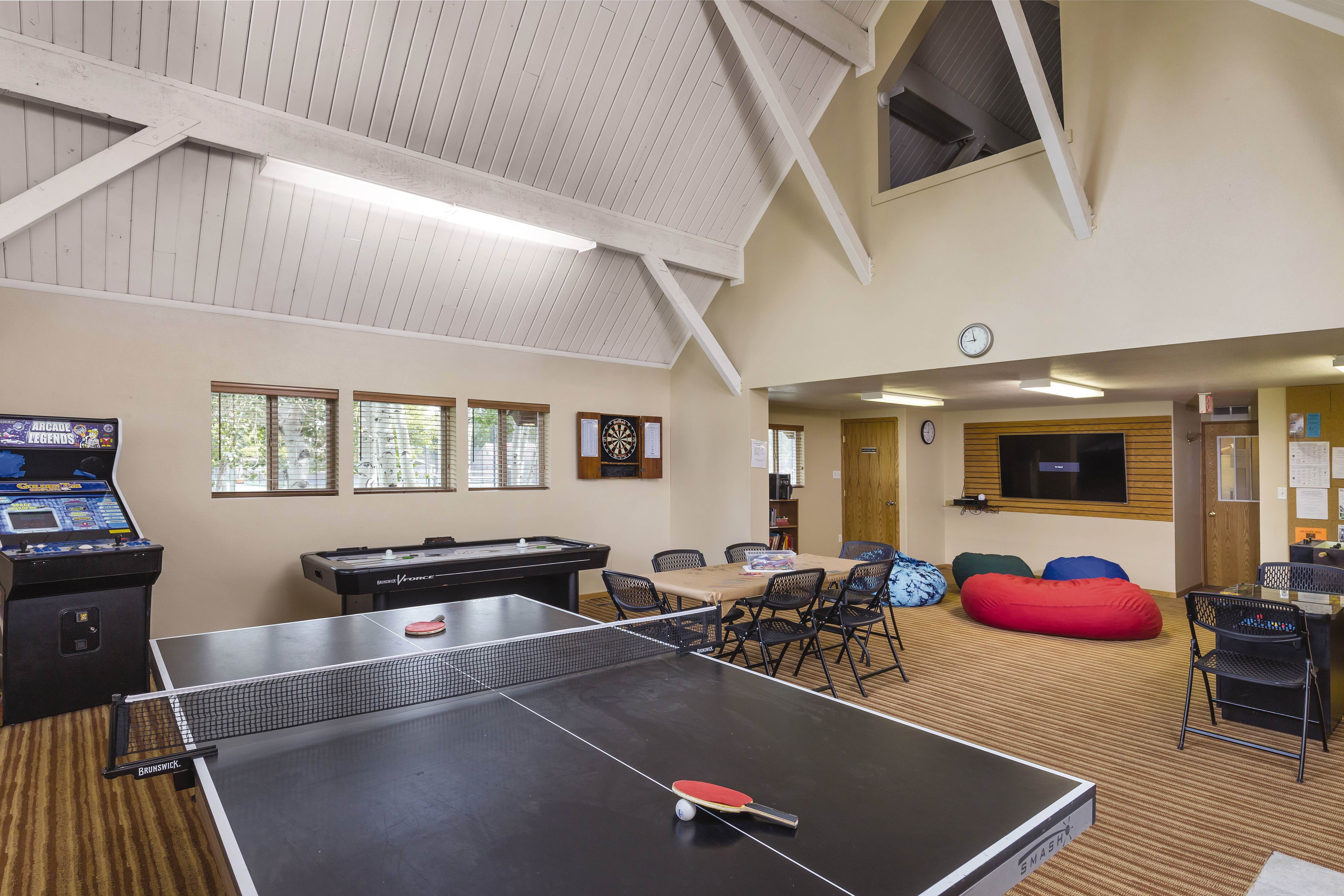 Game room at Club Wyndham Pagosa in Pagosa Springs, Colorado
