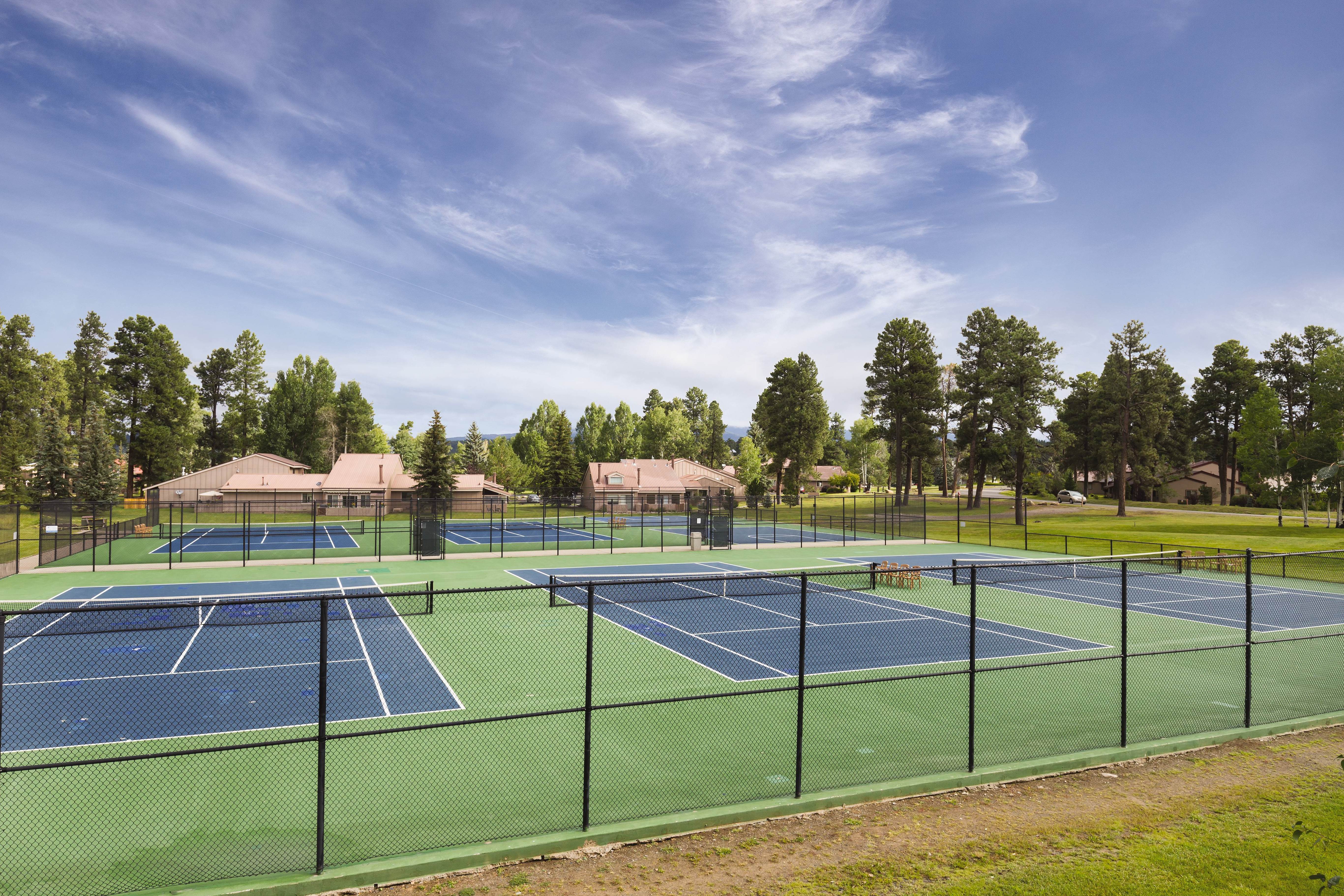 Tennis at Club Wyndham Pagosa in Pagosa Springs, Colorado