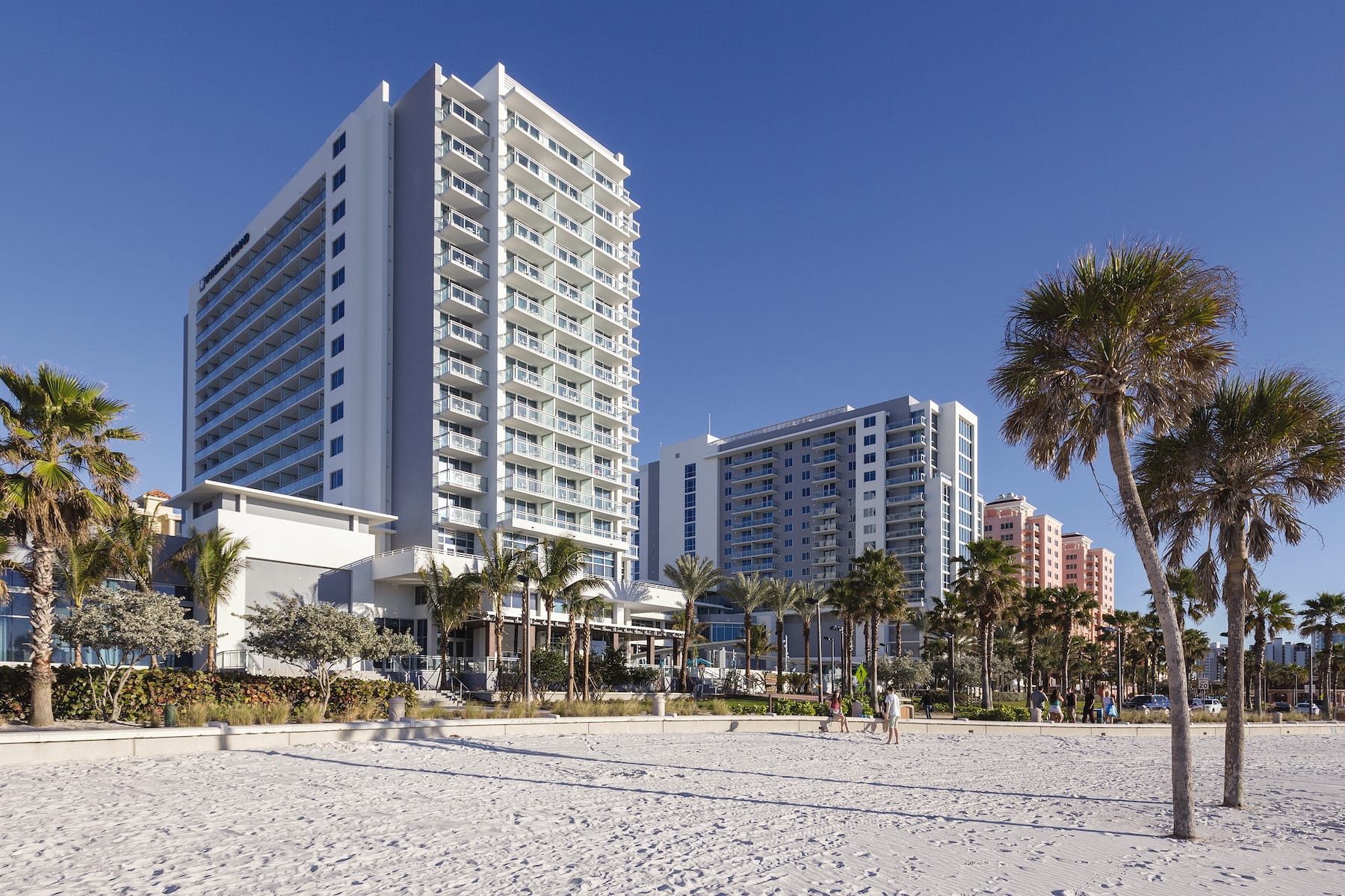 Exterior of Club Wyndham Clearwater Beach hotel in Clearwater, Florida