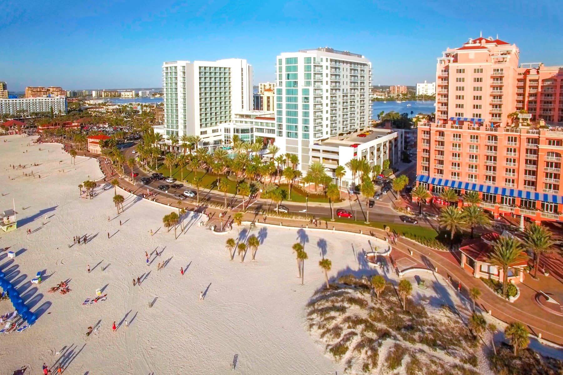 Exterior of Club Wyndham Clearwater Beach hotel in Clearwater, Florida
