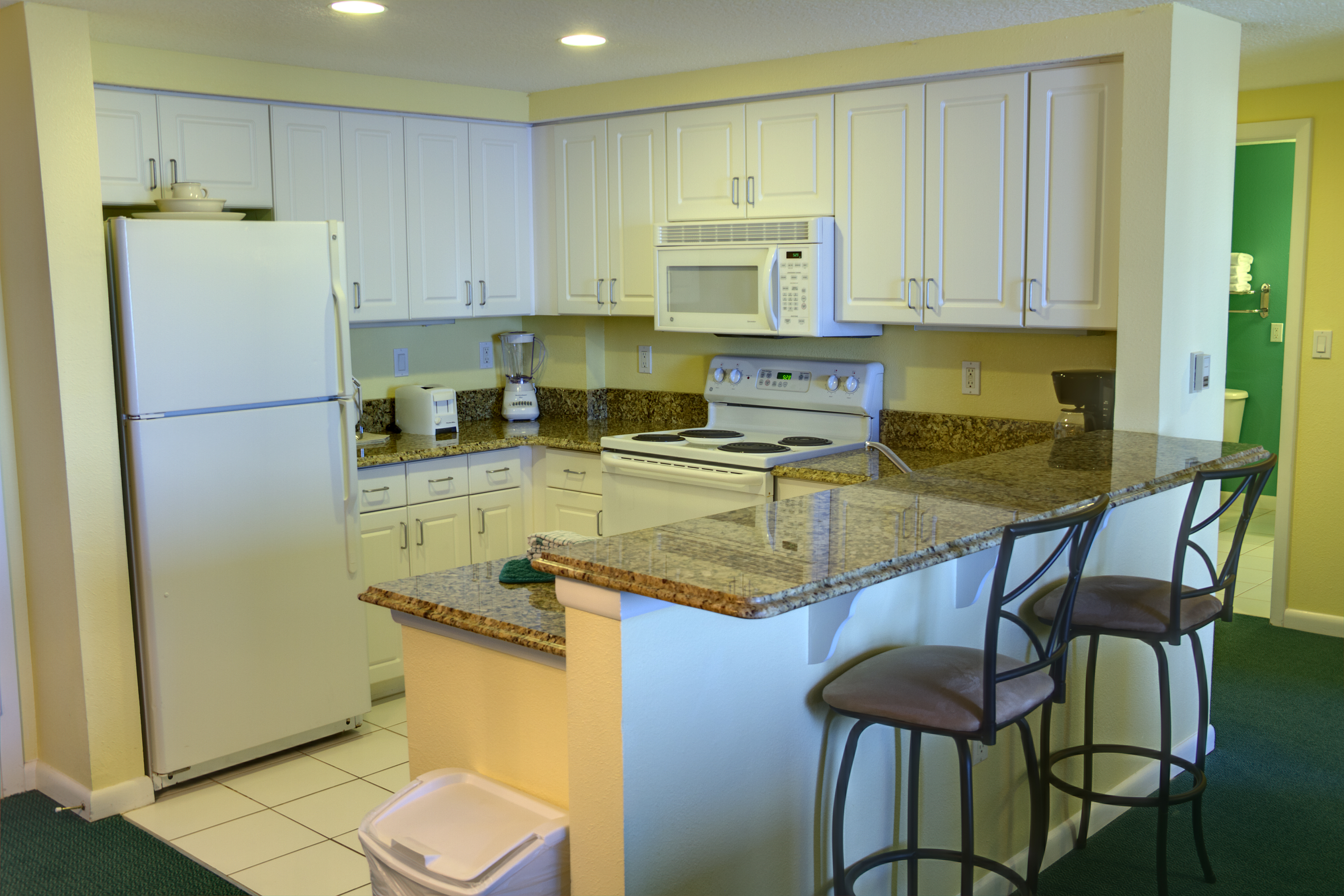 Guest room at the Ocean Walk Resort in Daytona Beach, Florida