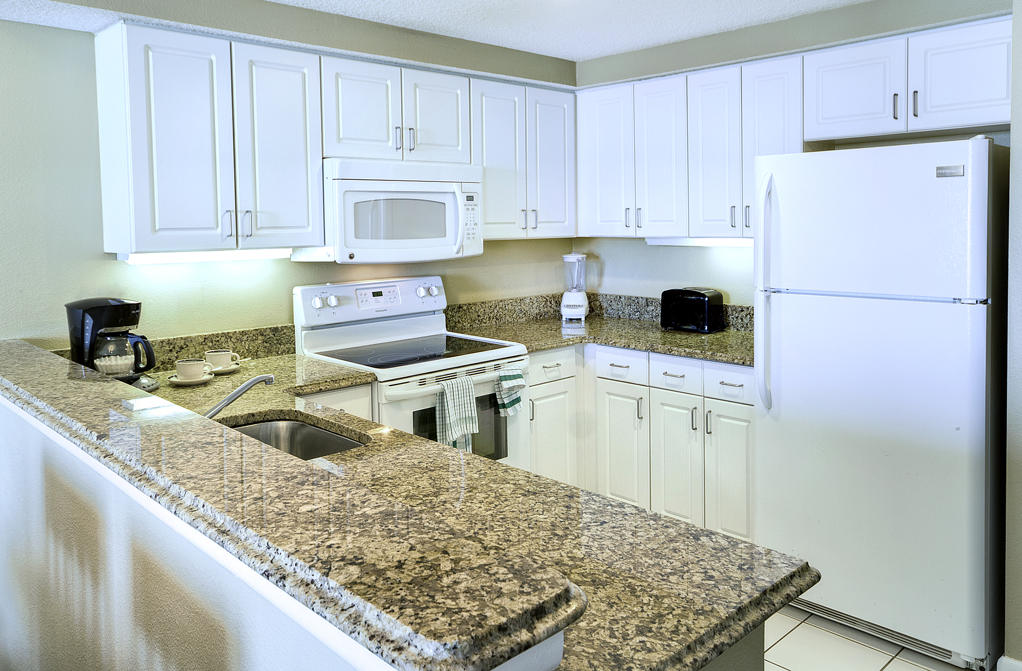 Guest room at the Ocean Walk Resort in Daytona Beach, Florida