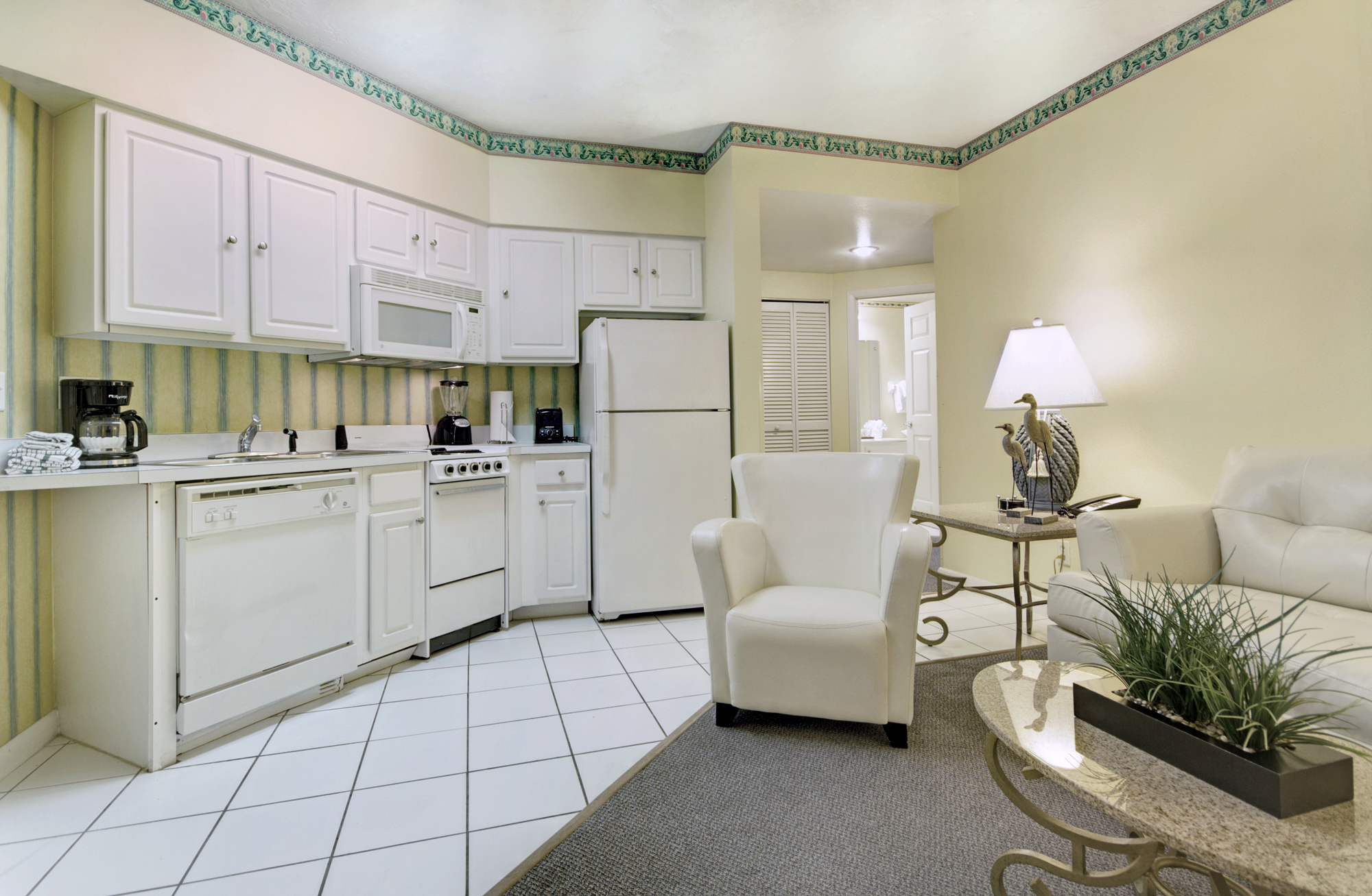 Guest room at the Ocean Walk Resort in Daytona Beach, Florida