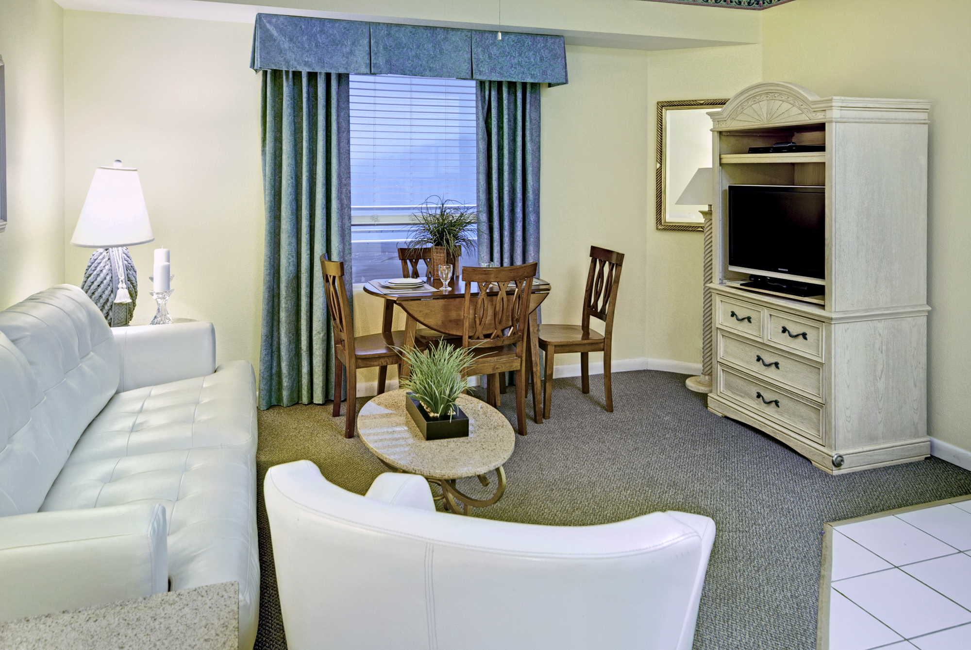 Guest room at the Ocean Walk Resort in Daytona Beach, Florida