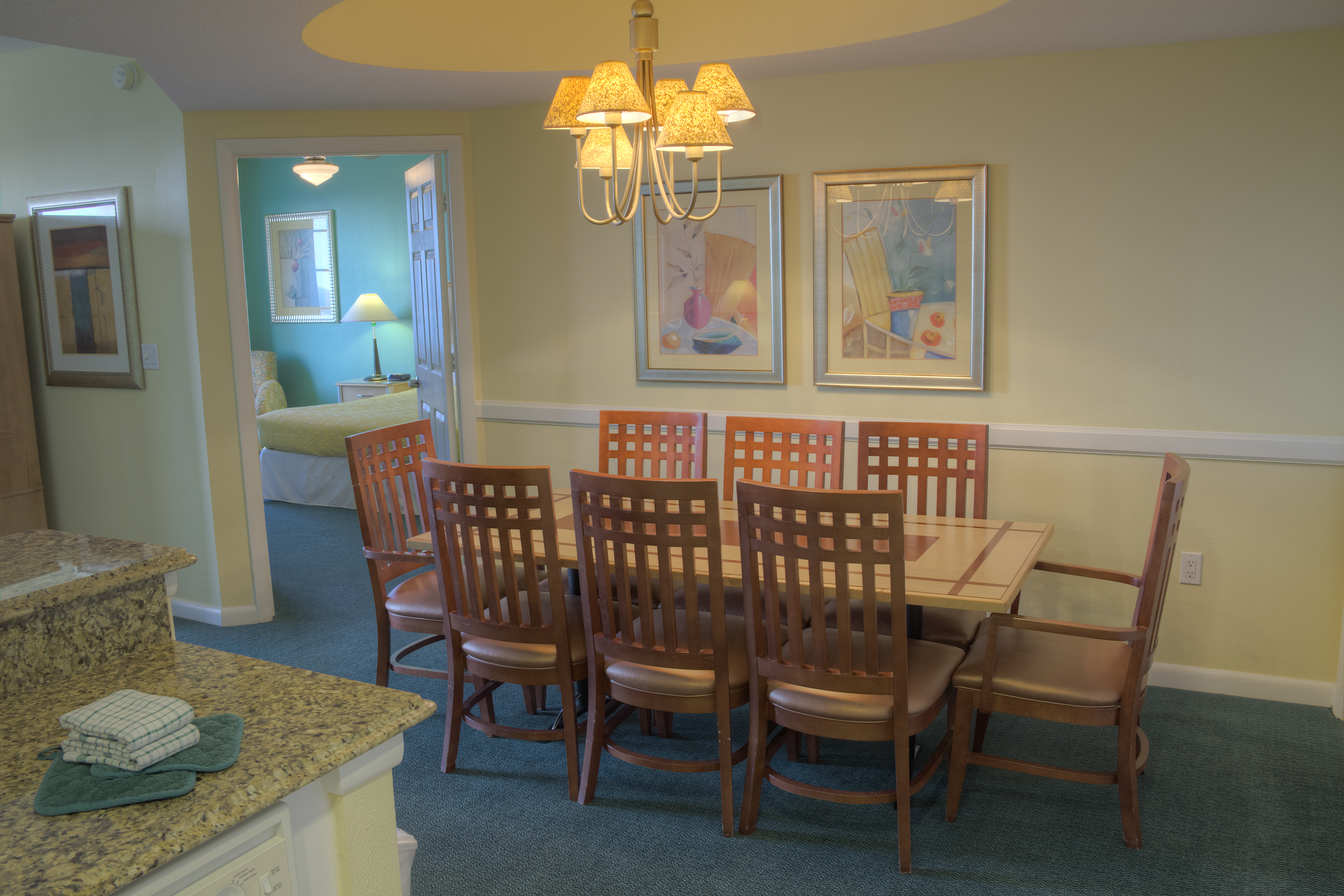 Guest room at the Ocean Walk Resort in Daytona Beach, Florida