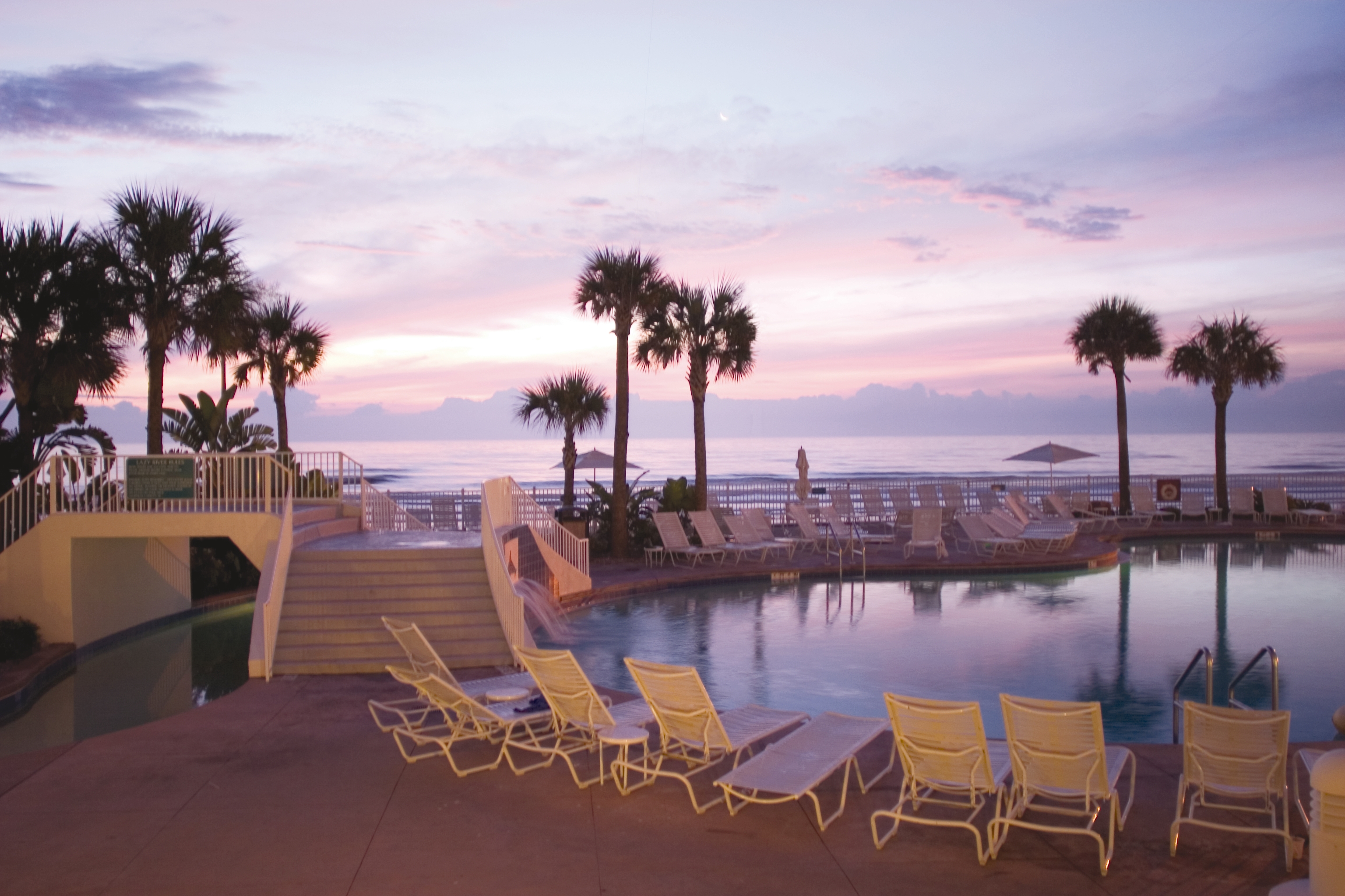 Pool at the Ocean Walk Resort in Daytona Beach, Florida