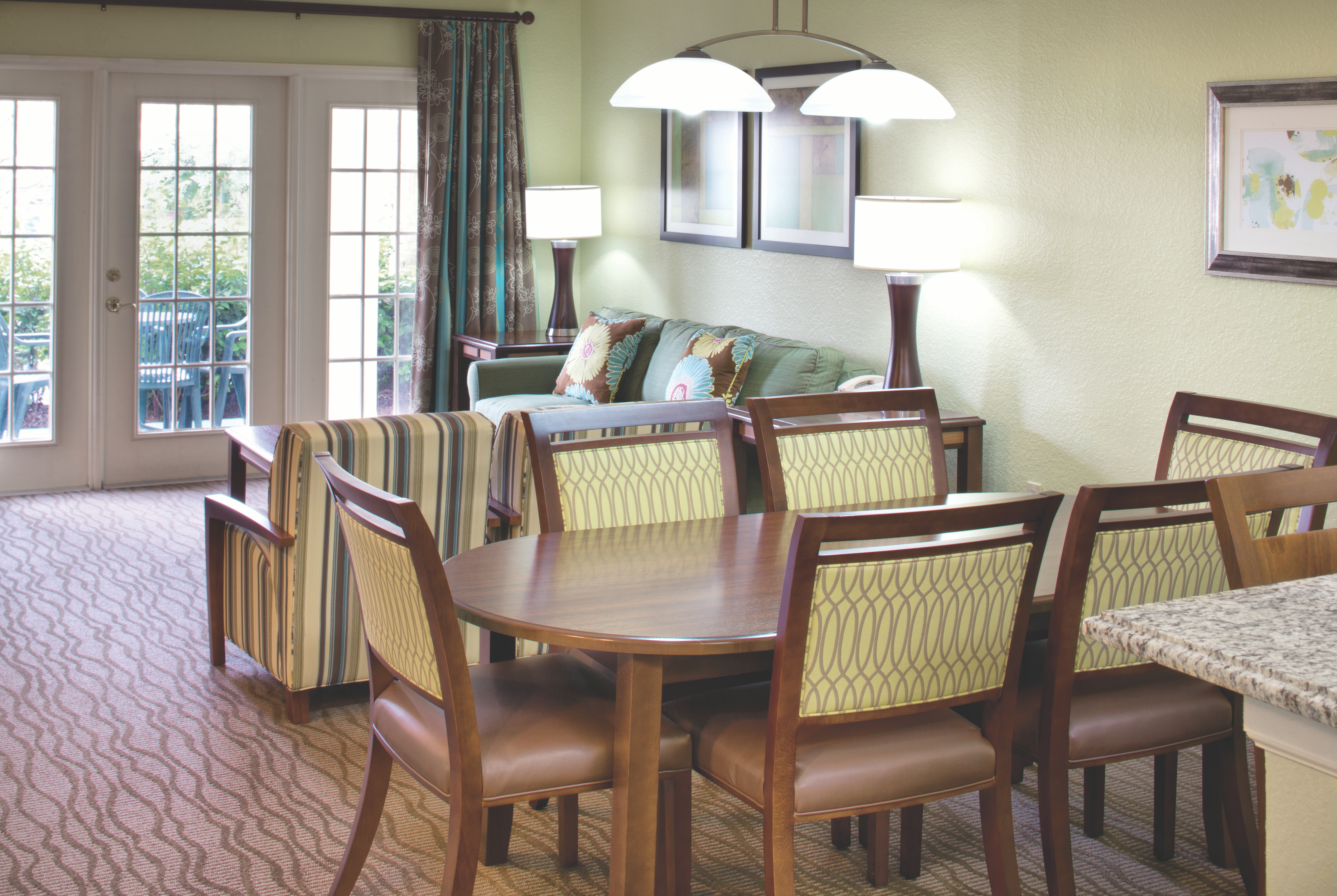 Club Wyndham Star Island suite dining area in Kissimmee, Florida