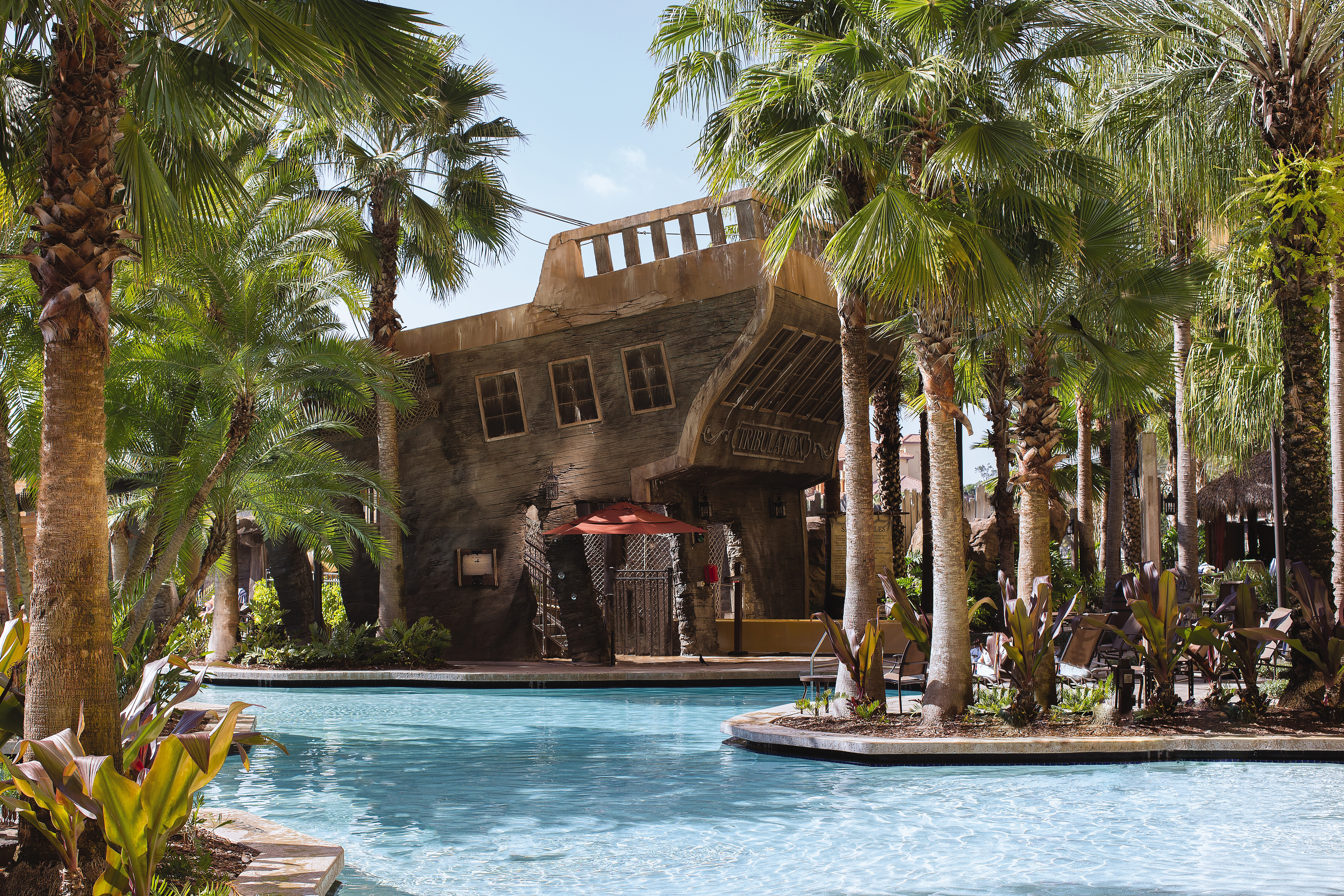 Pool at the Club Wyndham Bonnet Creek Resort in Lake Buena Vista, Florida