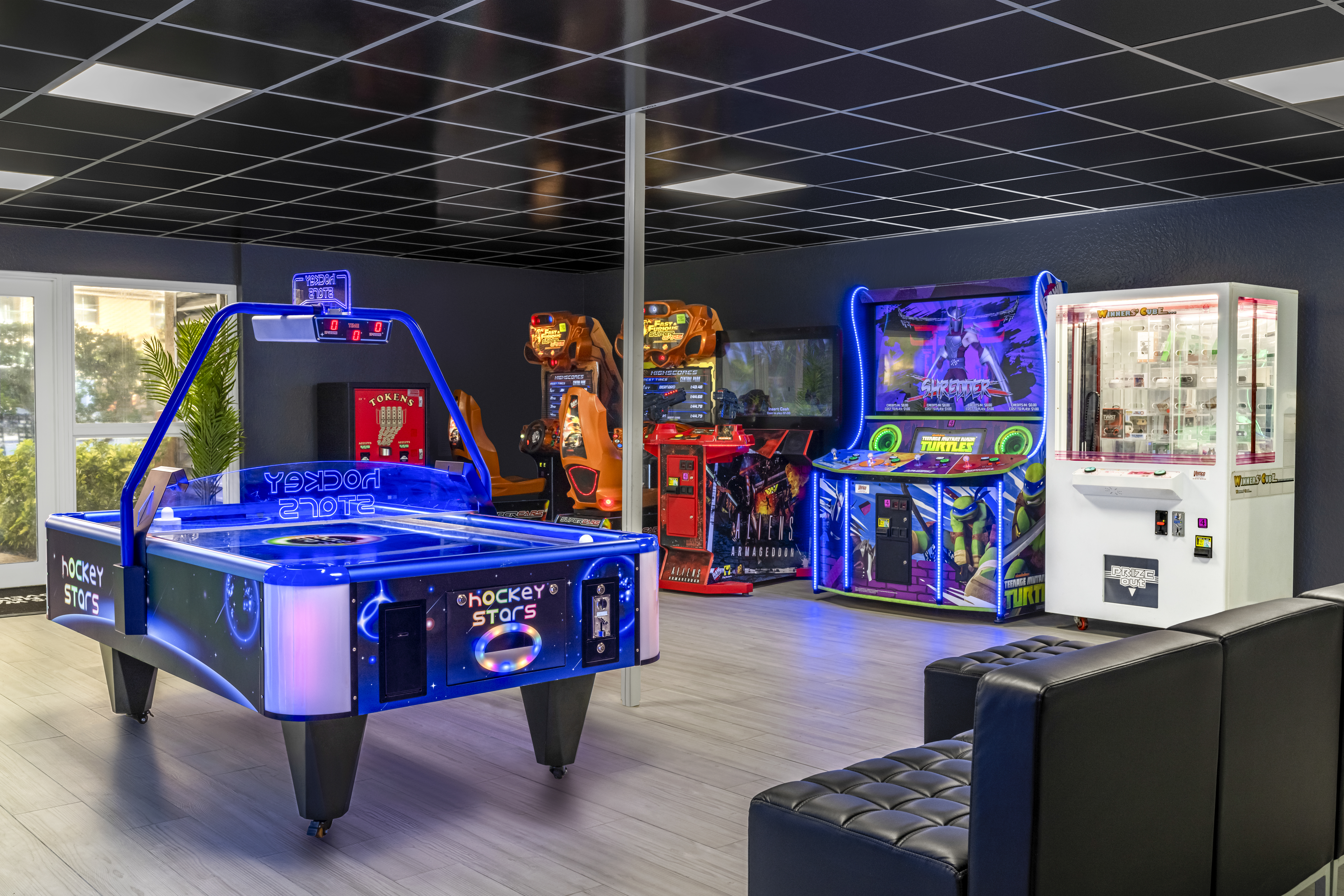 Game room at Club Wyndham Palm-Aire in North Pompano Beach, Florida