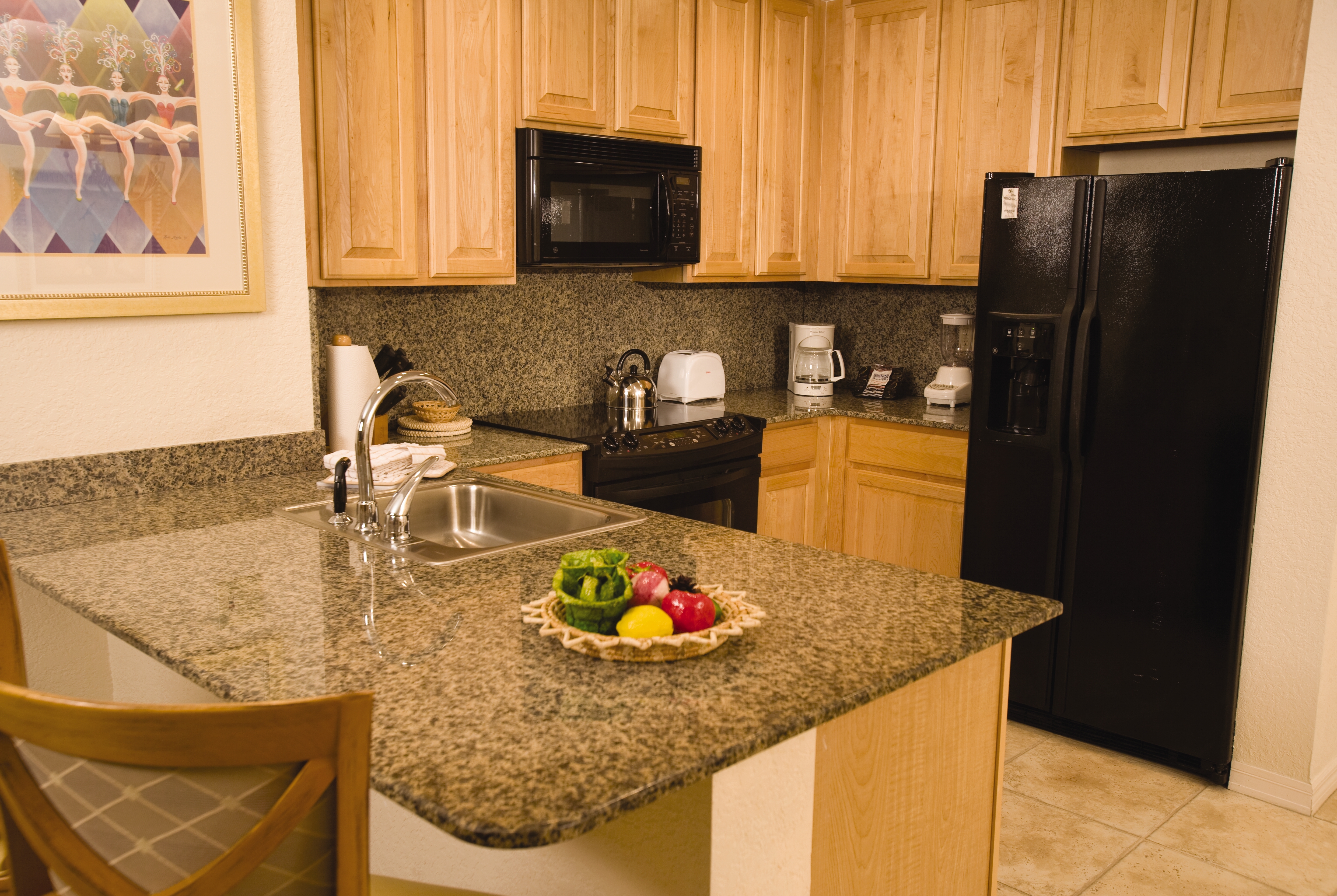 Club Wyndham Palm-Aire suite kitchen in North Pompano Beach, Florida