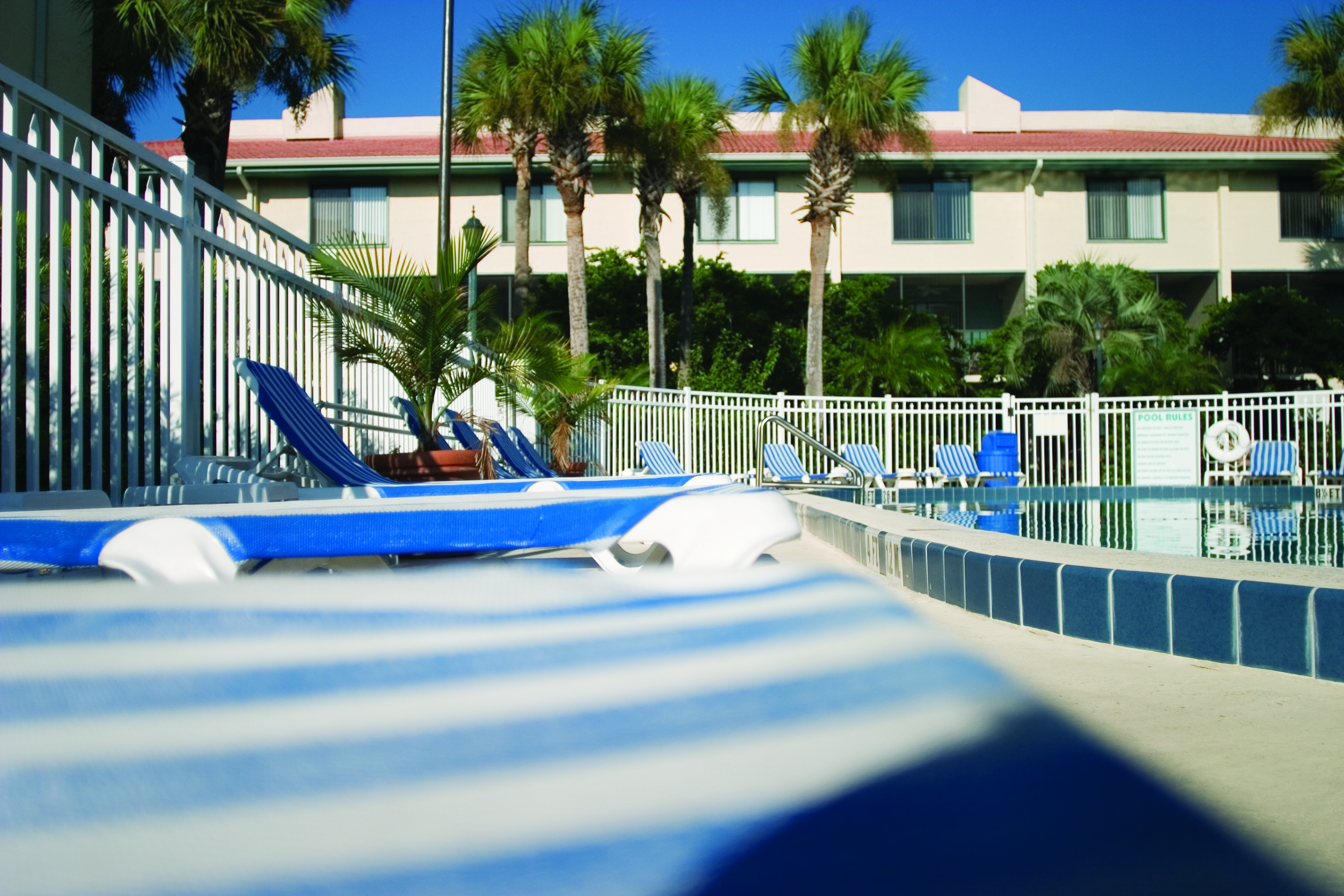 Pool at the Club Wyndham Orlando International in Orlando, Florida