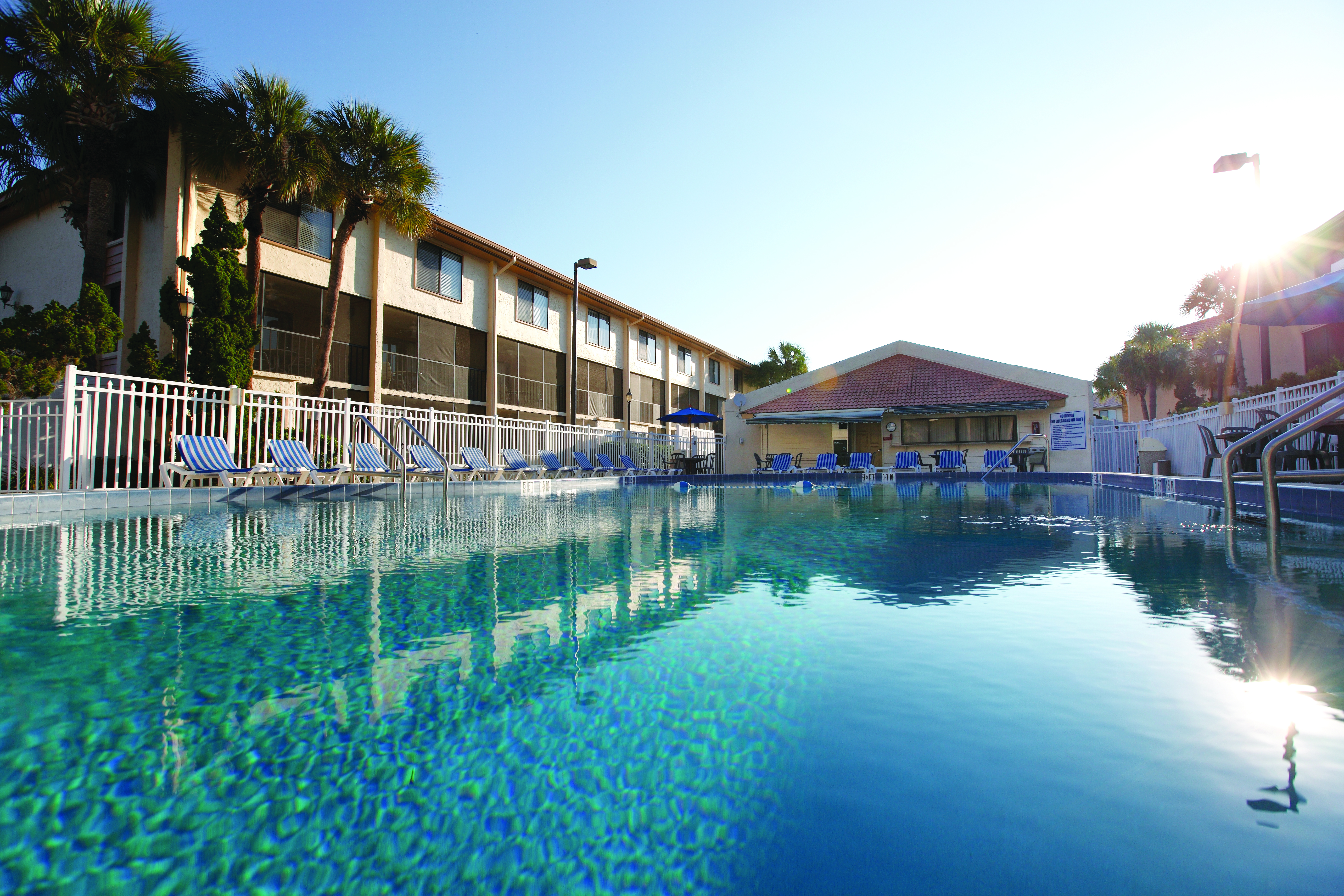 Pool at the Club Wyndham Orlando International in Orlando, Florida