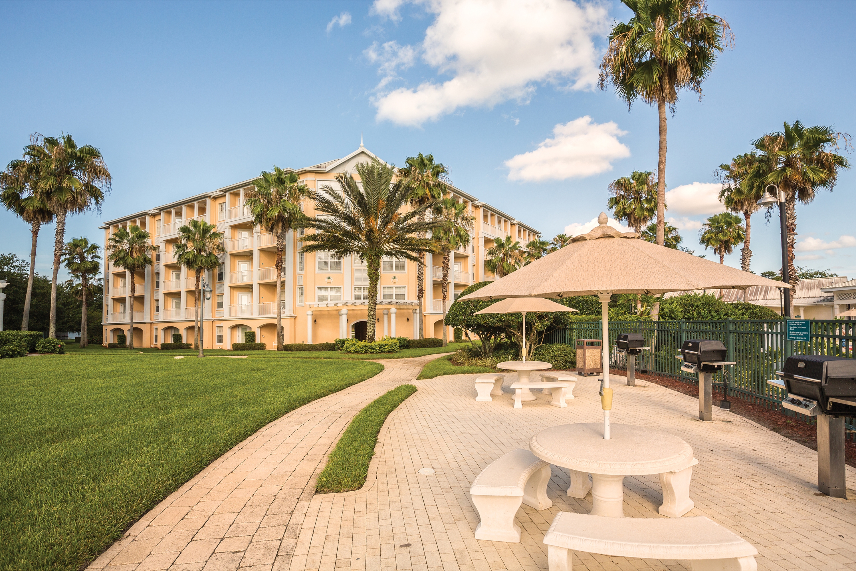 BBQ grill at WorldMark Orlando - Kingstown Reef in Orlando, Florida
