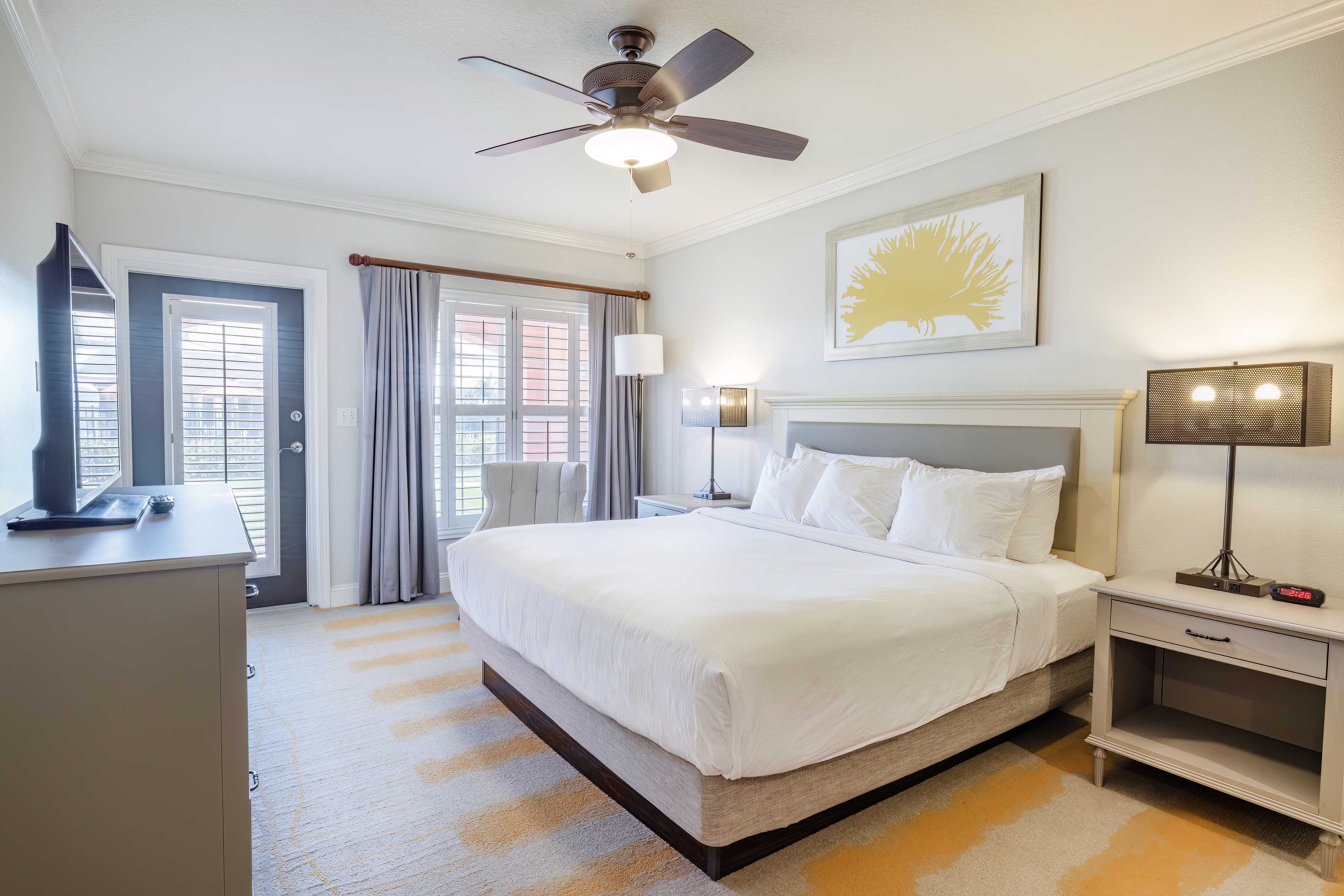 Guest room at the WorldMark Orlando - Kingstown Reef in Orlando, Florida