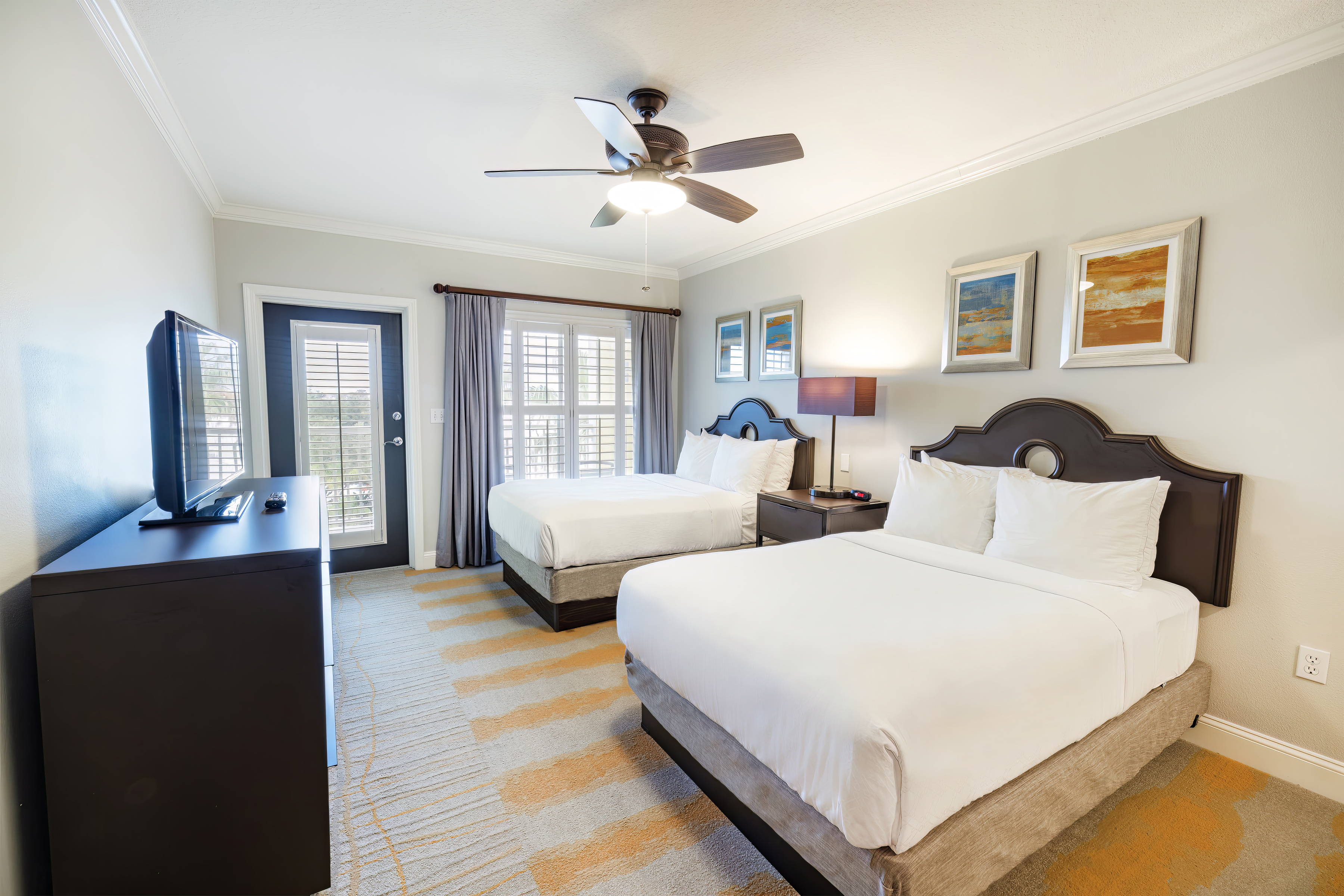 Guest room at the WorldMark Orlando - Kingstown Reef in Orlando, Florida