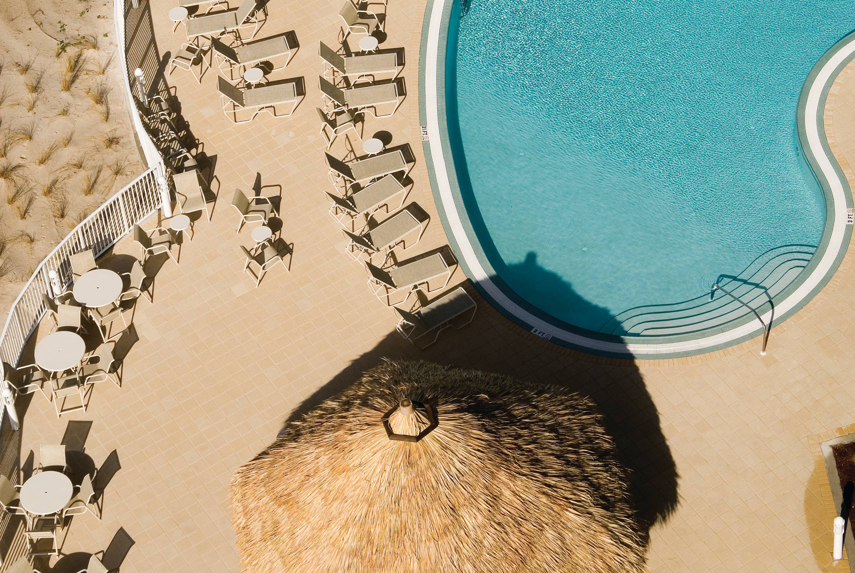 Pool daytime image at the Club Wyndham Panama City Beach in Panama City Beach, Florida