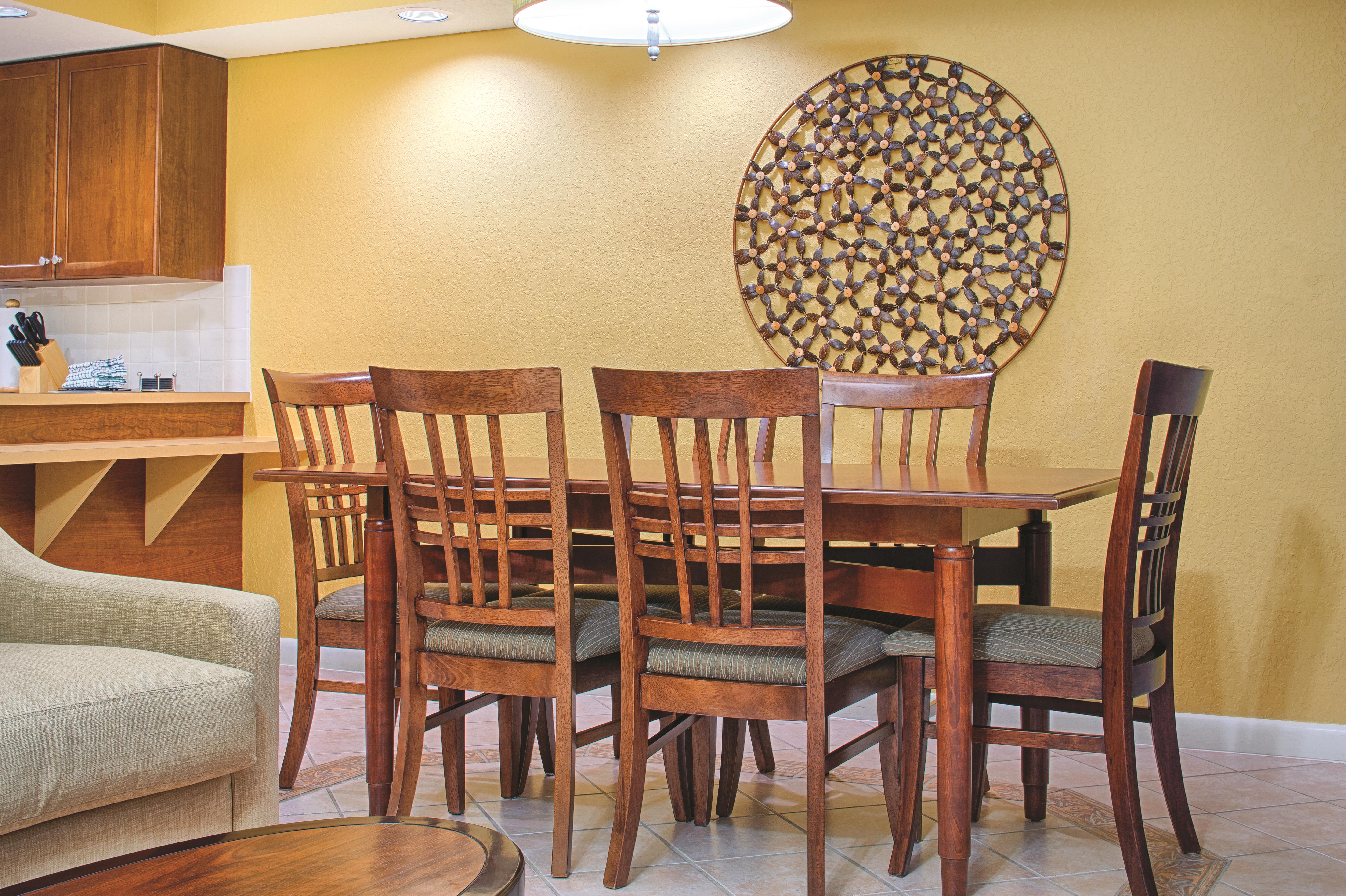 Guest room at the Club Wyndham Santa Barbara in Pompano Beach, Florida