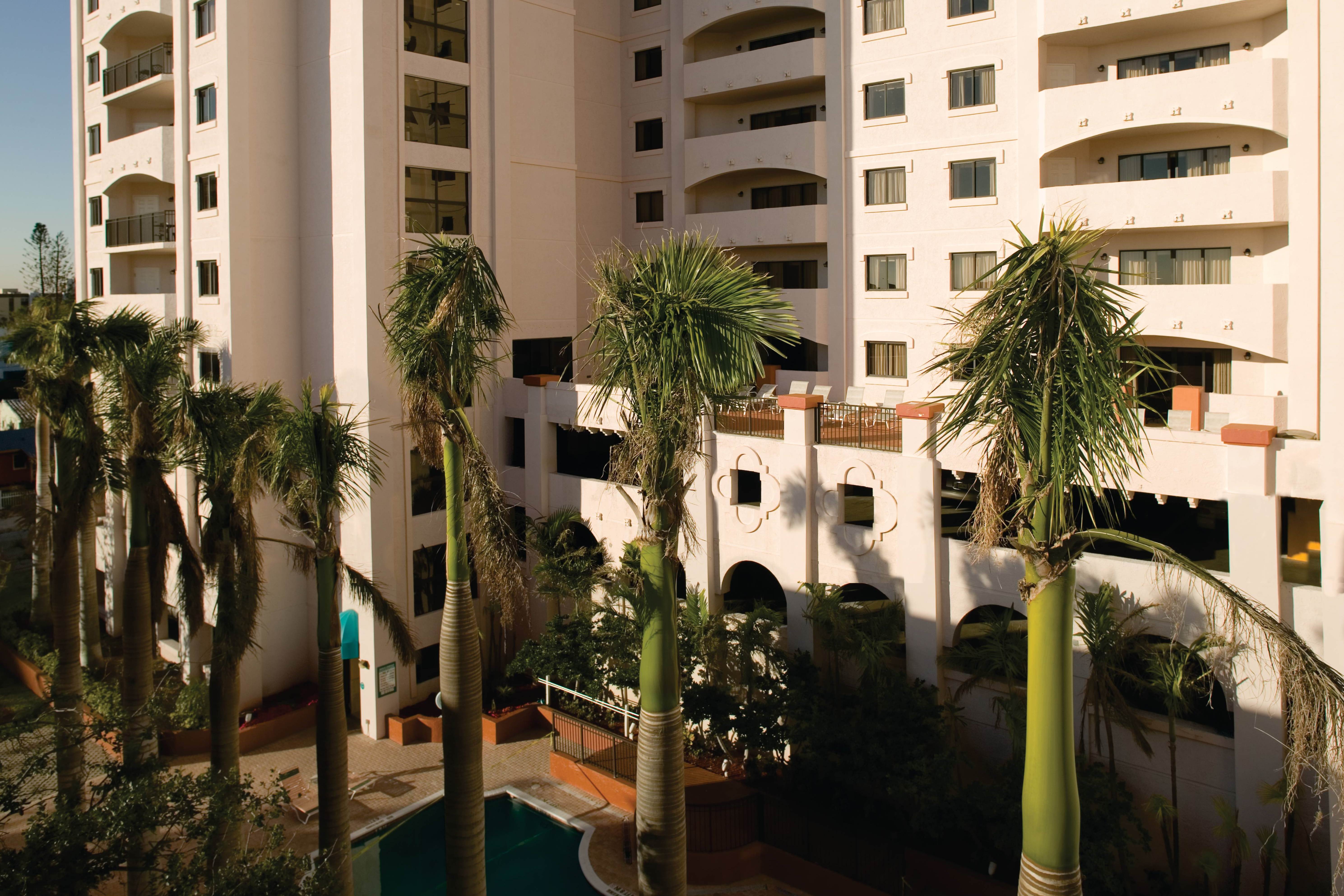 Exterior of Club Wyndham Sea Gardens hotel in Pompano Beach, Florida