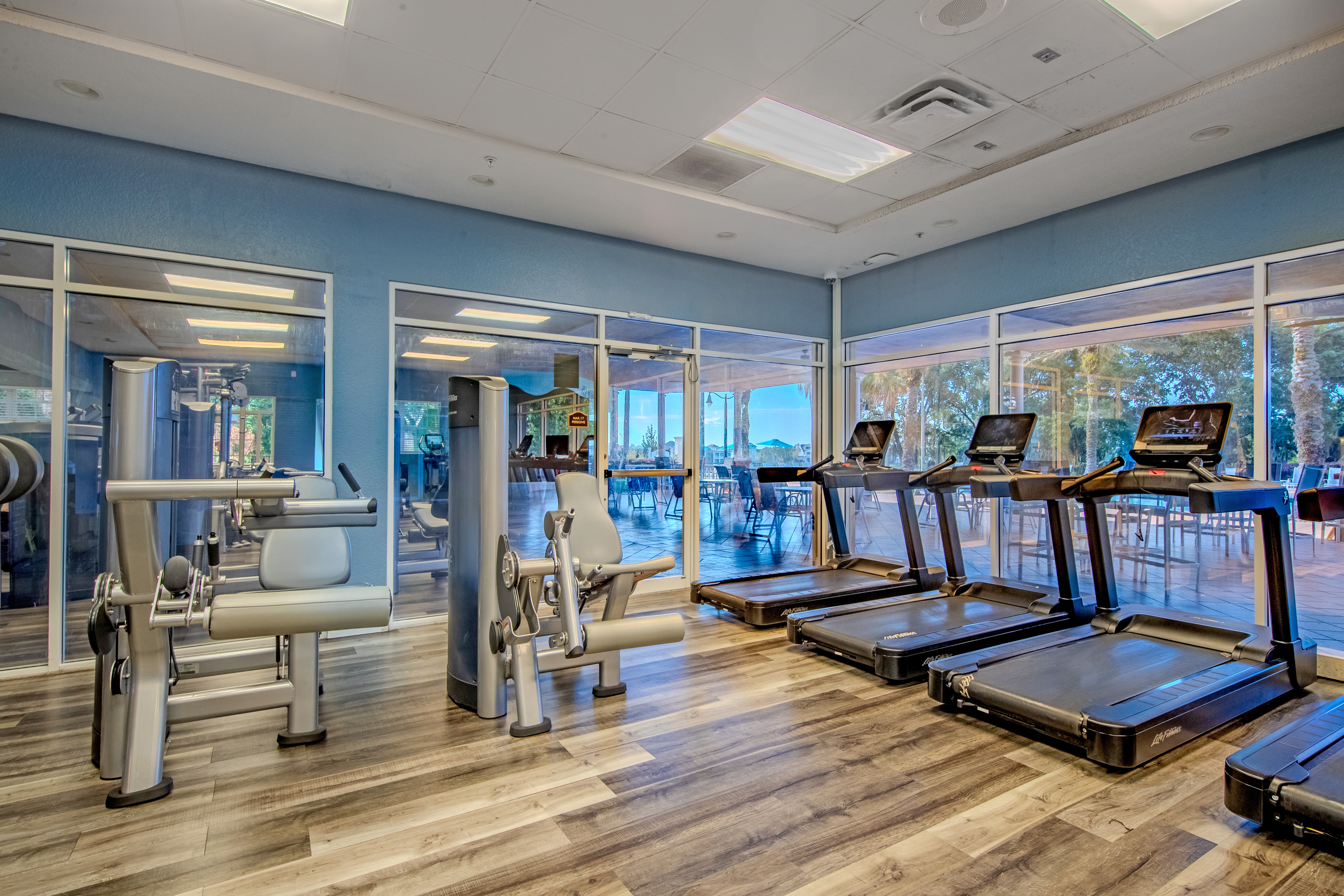 Fitness room at WorldMark Reunion in Reunion, Florida