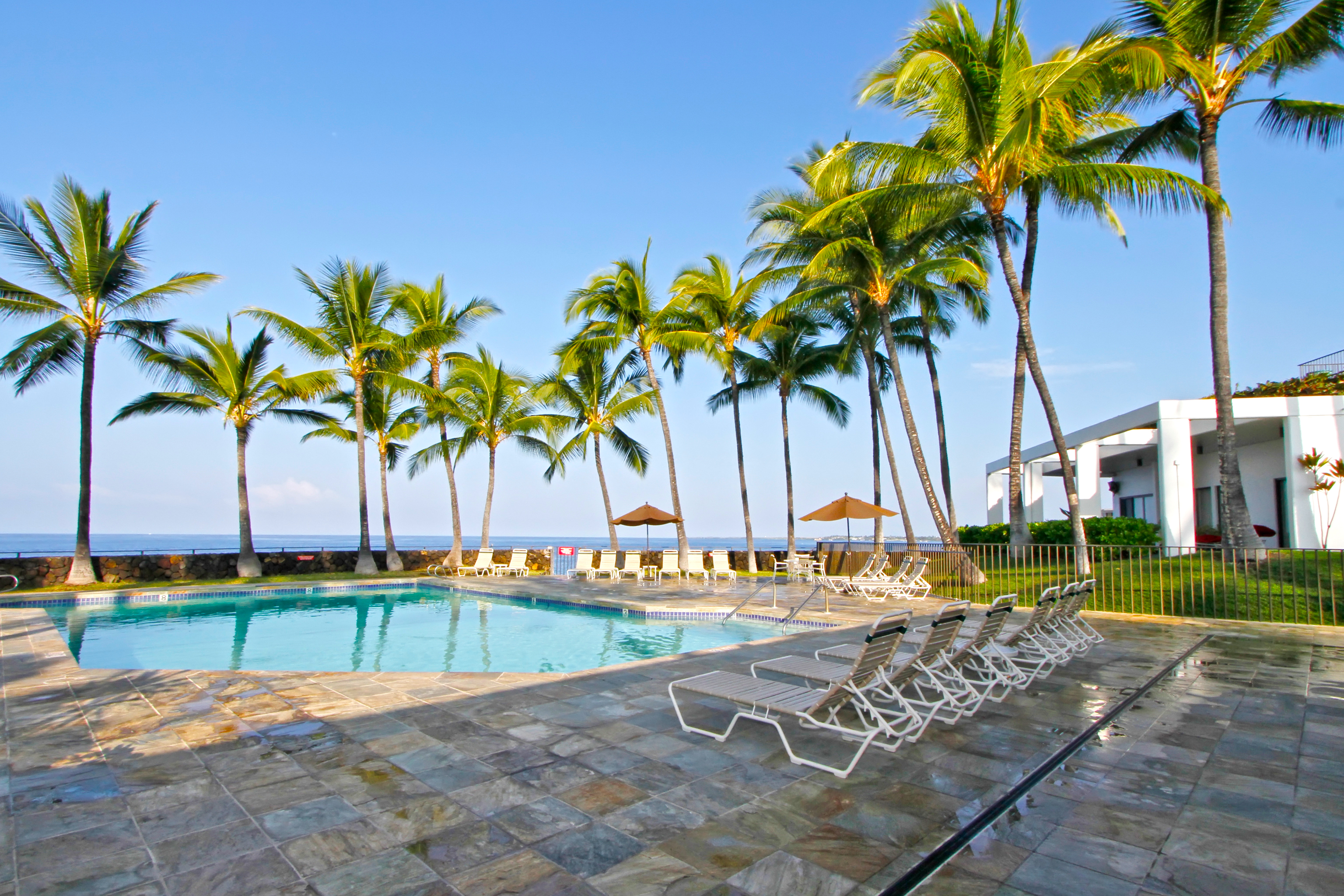 Pool at the Club Wyndham Royal Sea Cliff in Kailua Kona, Hawaii