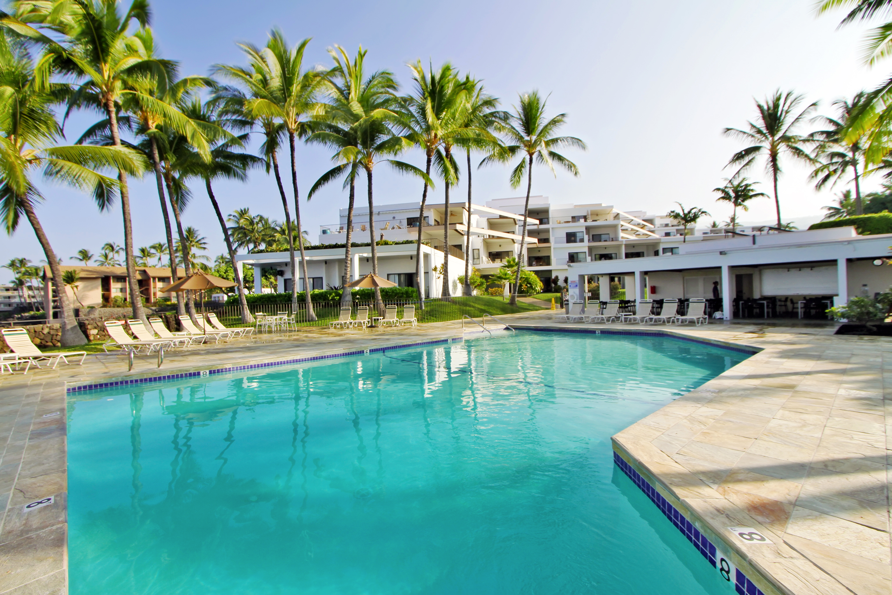 Pool at the Club Wyndham Royal Sea Cliff in Kailua Kona, Hawaii