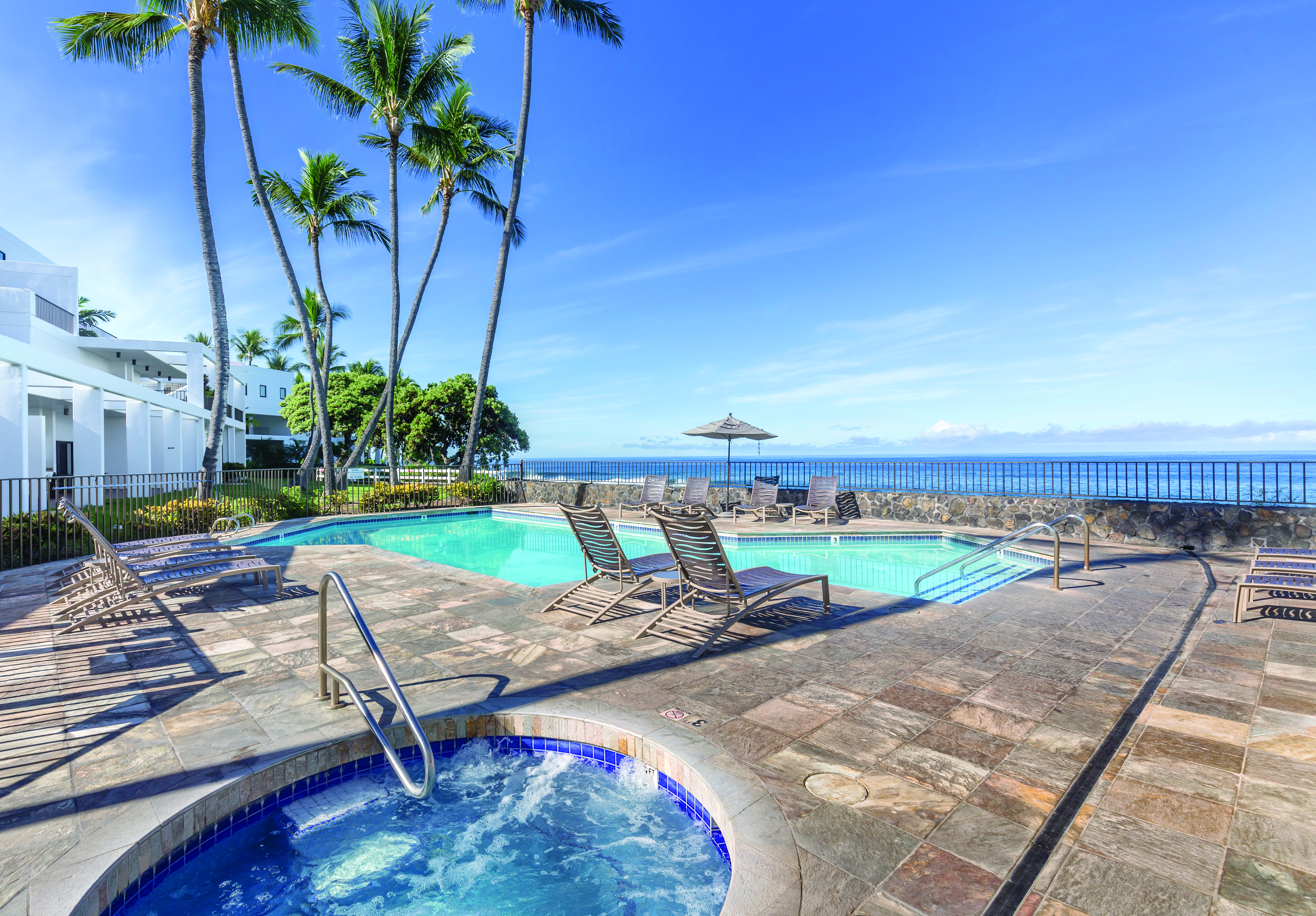 Pool at the Club Wyndham Royal Sea Cliff in Kailua Kona, Hawaii
