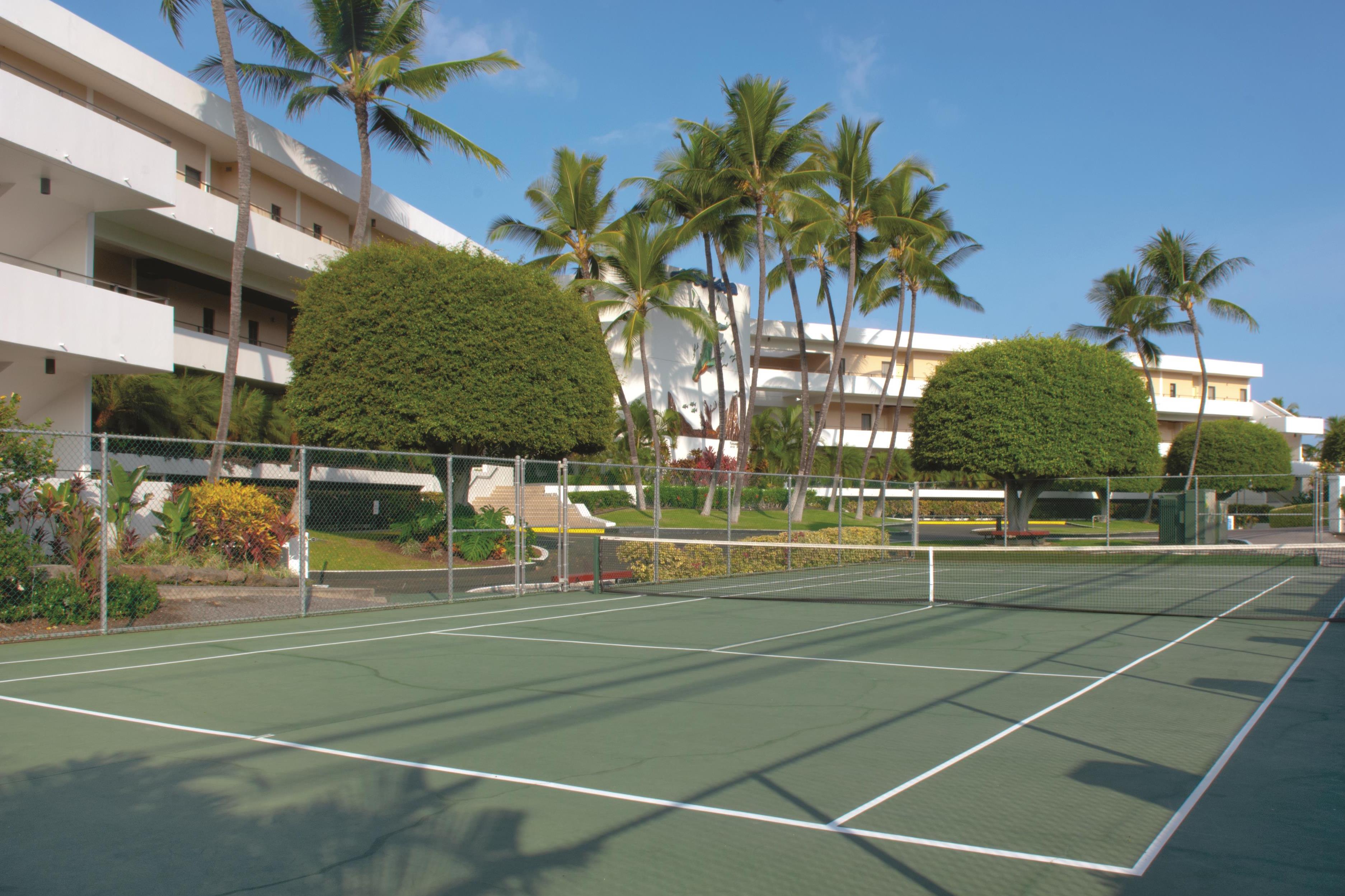 Tennis at Club Wyndham Royal Sea Cliff in Kailua Kona, Hawaii