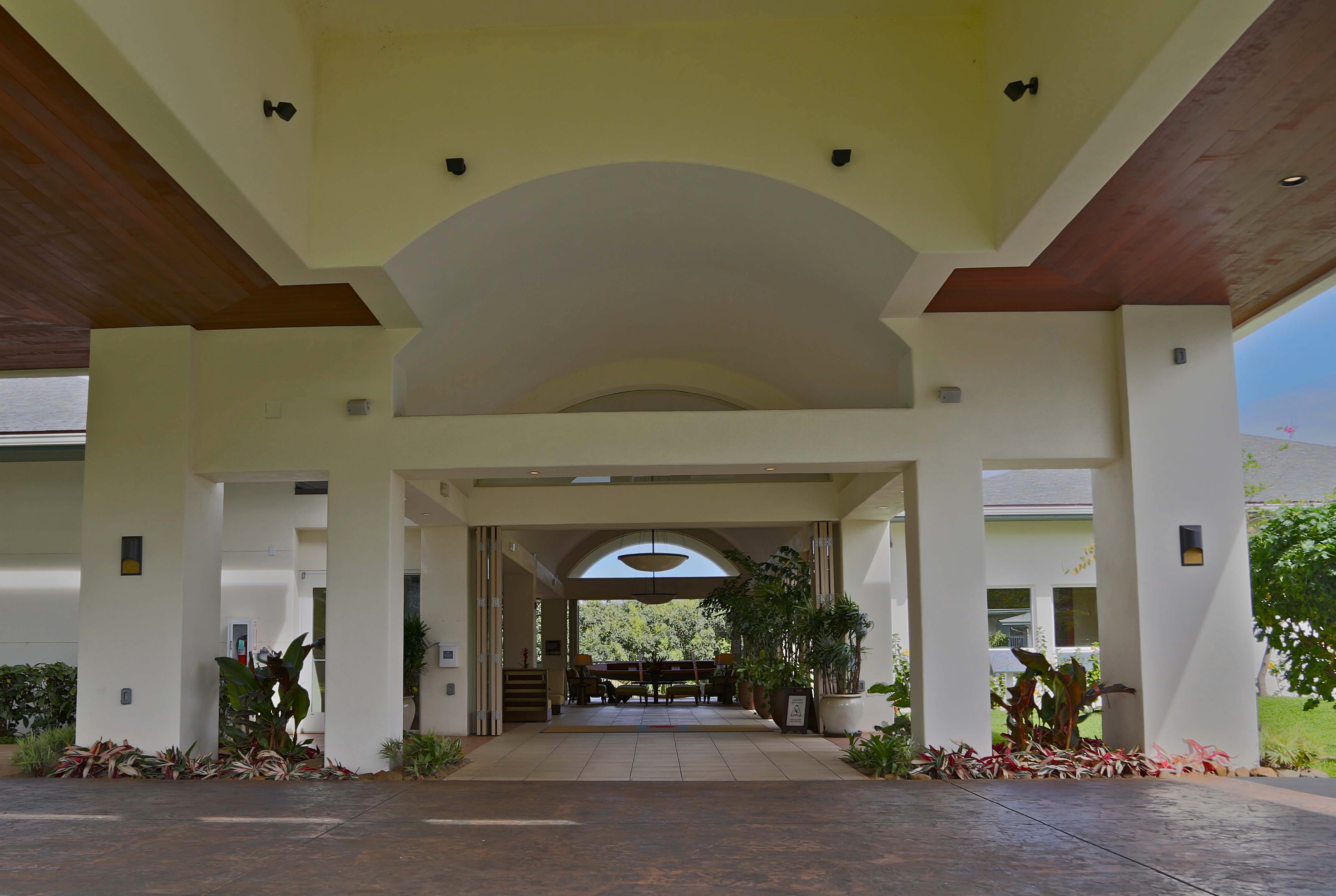 Front Exterior Image of Club Wyndham Bali Hai Villas hotel in Princeville Kauai, Hawaii