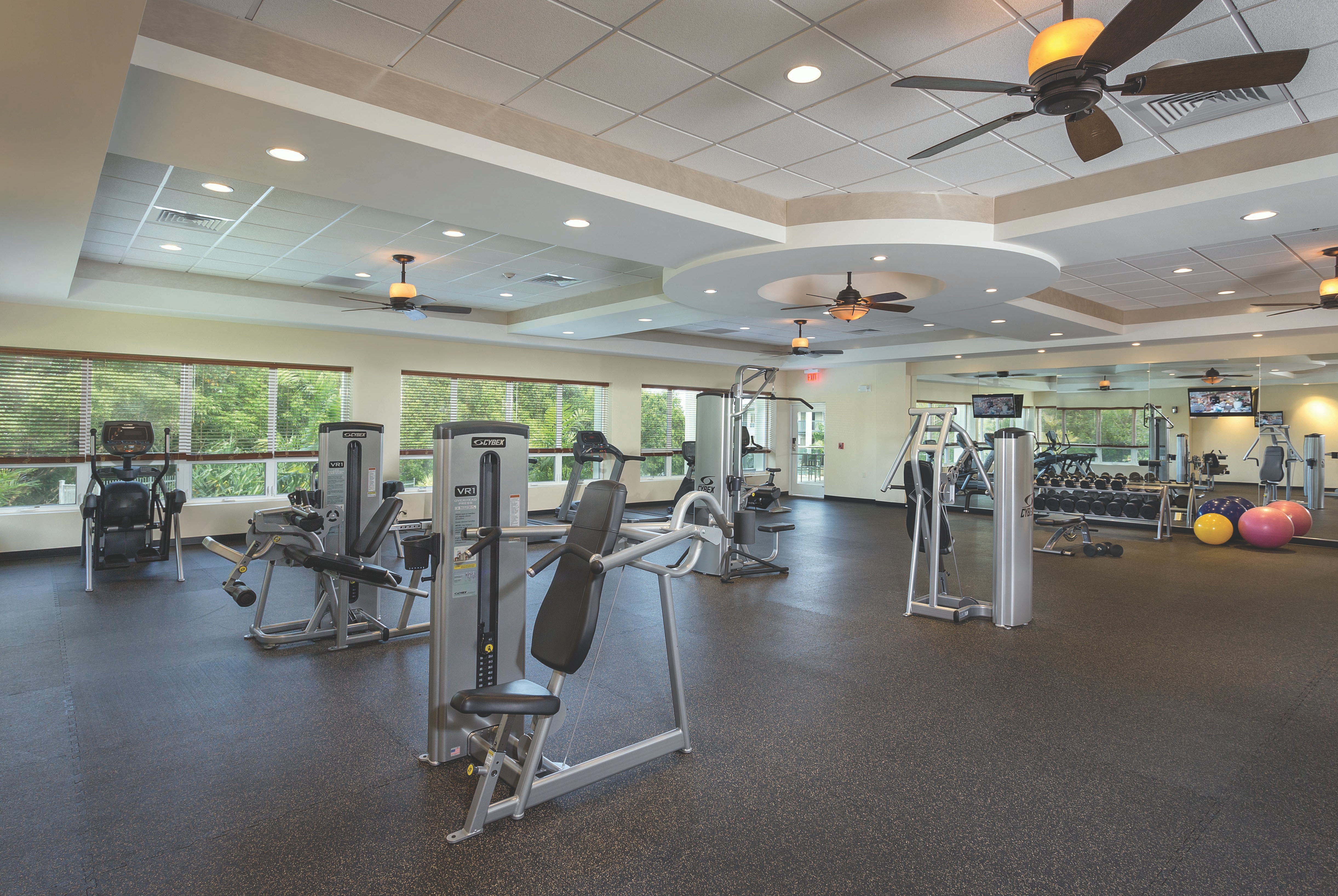 Fitness room at Club Wyndham Bali Hai Villas in Princeville Kauai, Hawaii