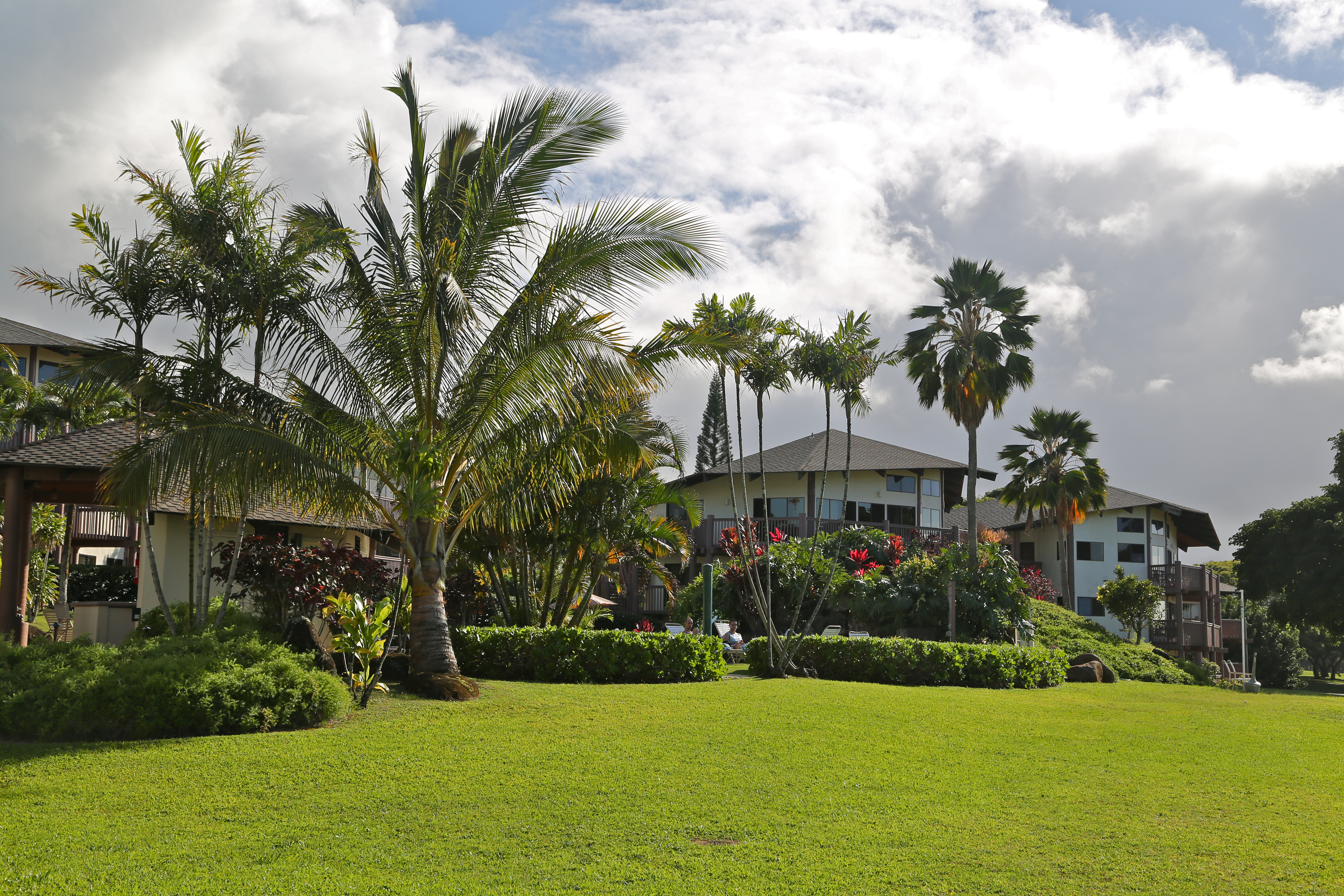 Exterior of Club Wyndham Ka Eo Kai hotel in Princeville, Hawaii