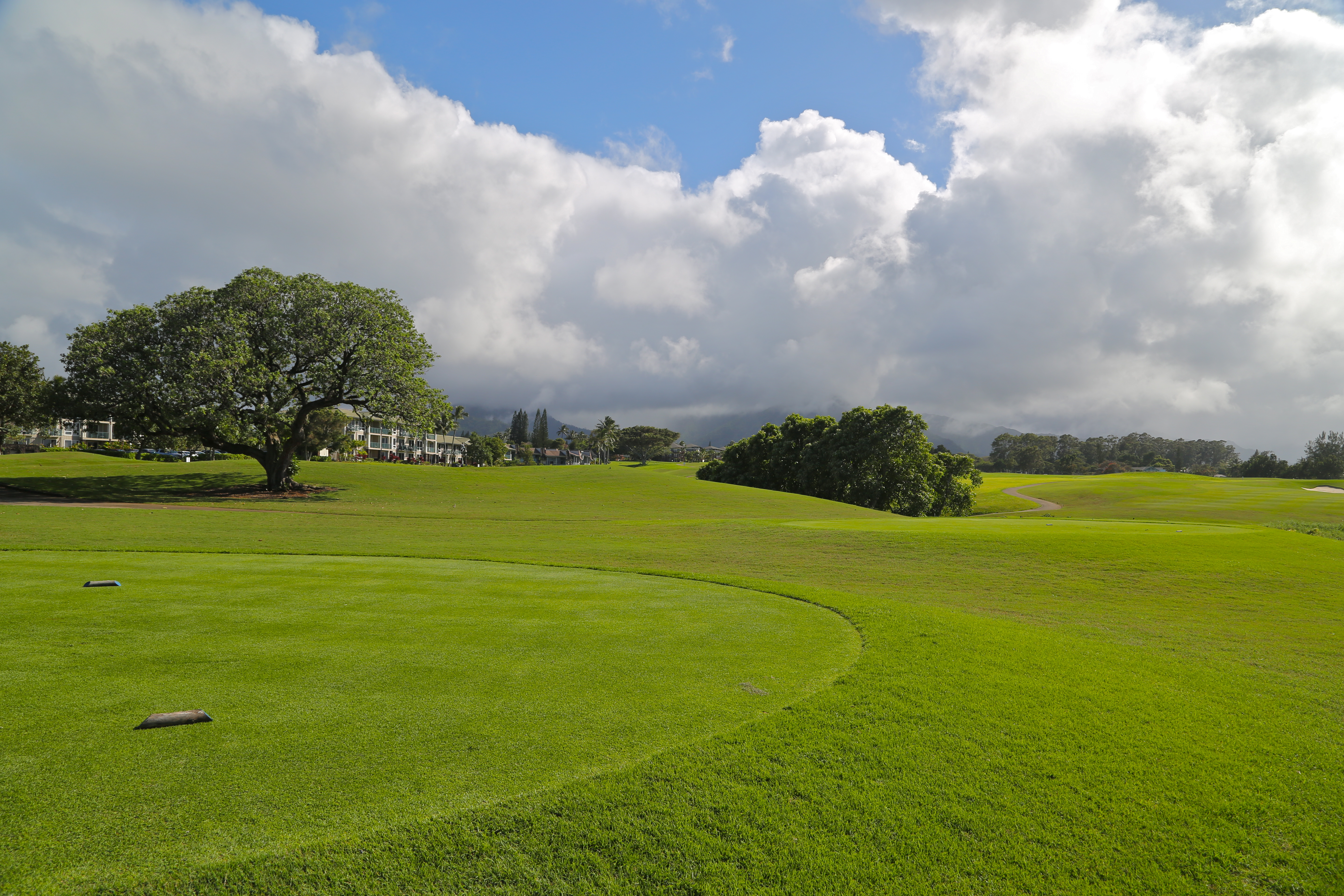 Golf course at Club Wyndham Ka Eo Kai in Princeville, Hawaii