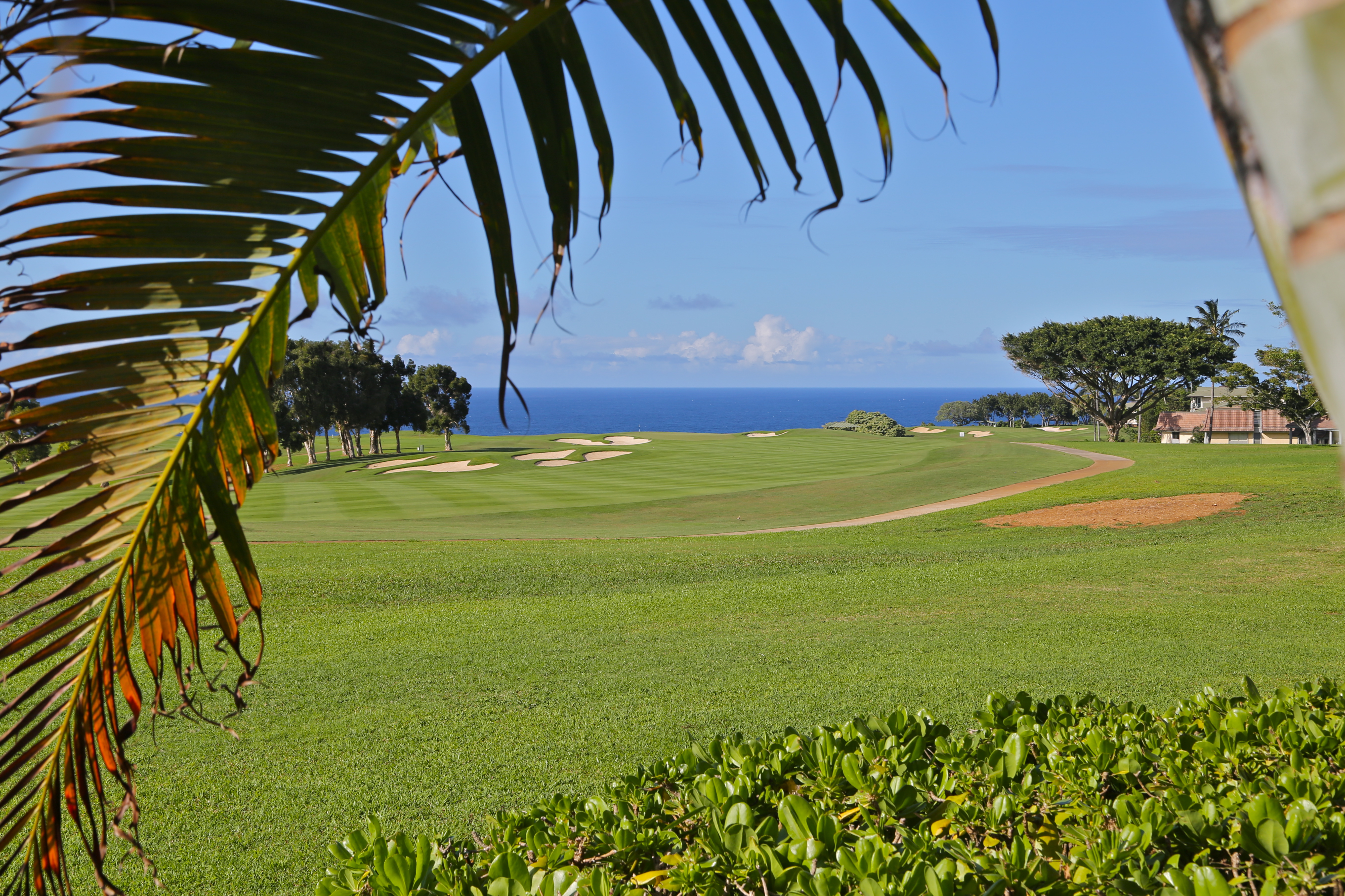 Golf course at Club Wyndham Ka Eo Kai in Princeville, Hawaii