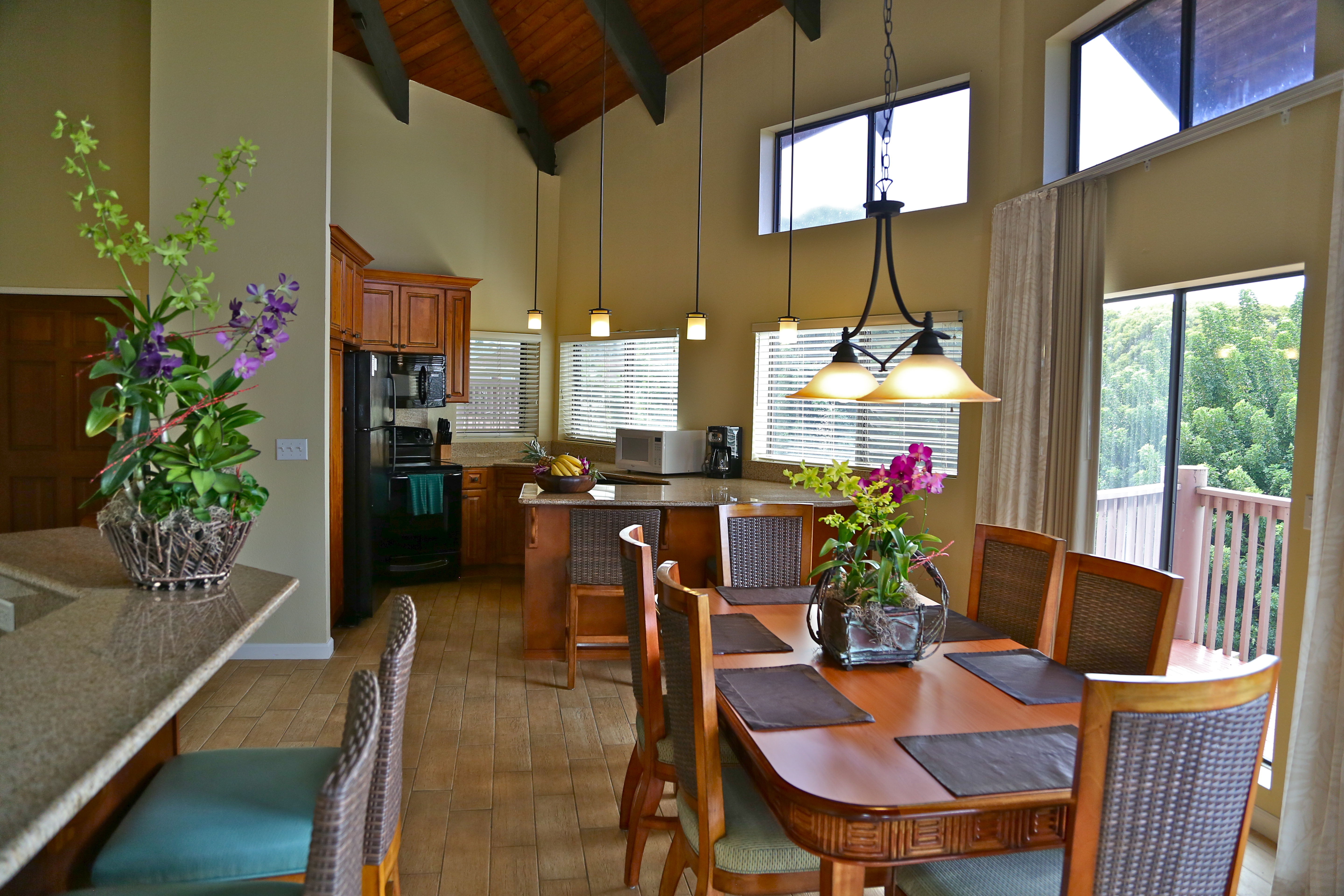 Guest room feature at the Club Wyndham Ka Eo Kai in Princeville, Hawaii