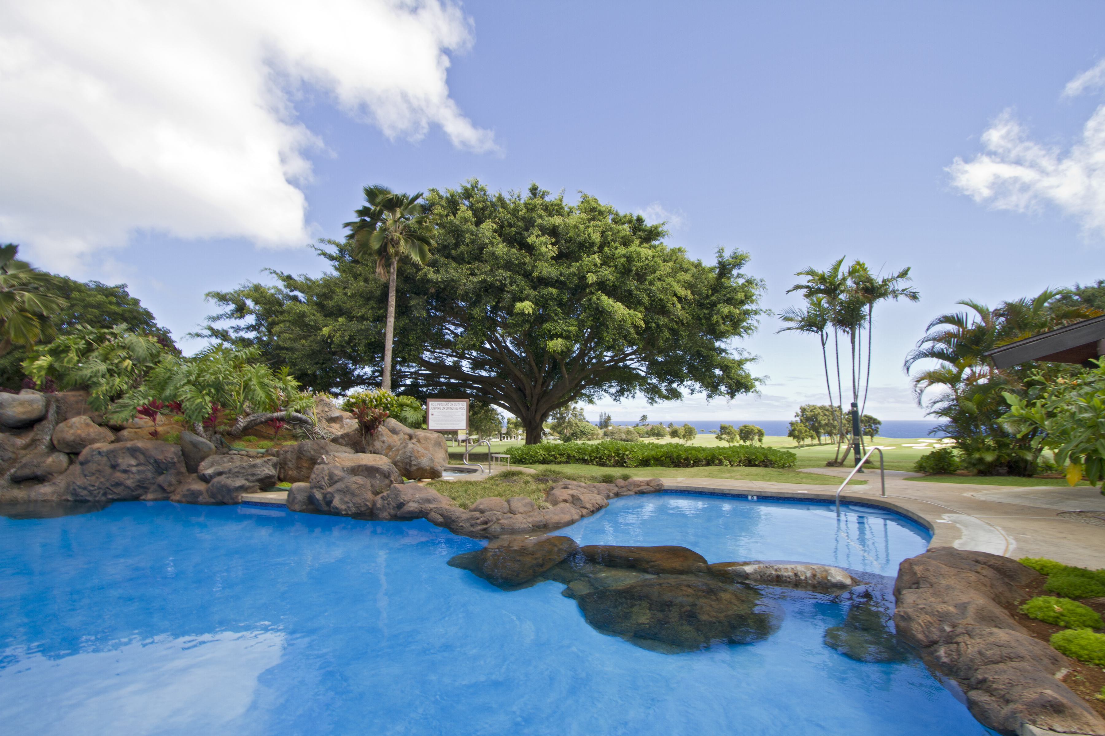 Pool at the Club Wyndham Ka Eo Kai in Princeville, Hawaii