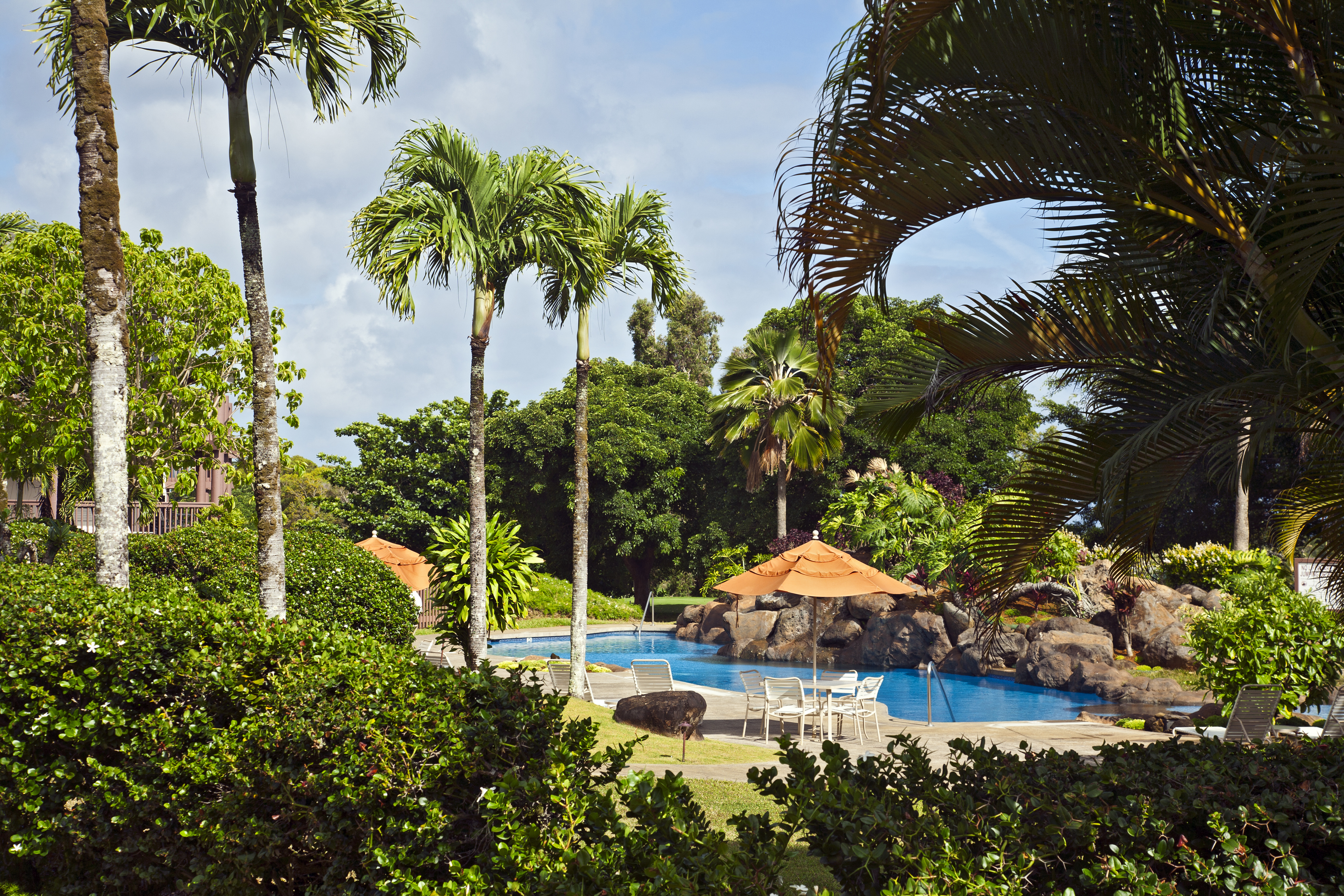 Pool at the Club Wyndham Ka Eo Kai in Princeville, Hawaii