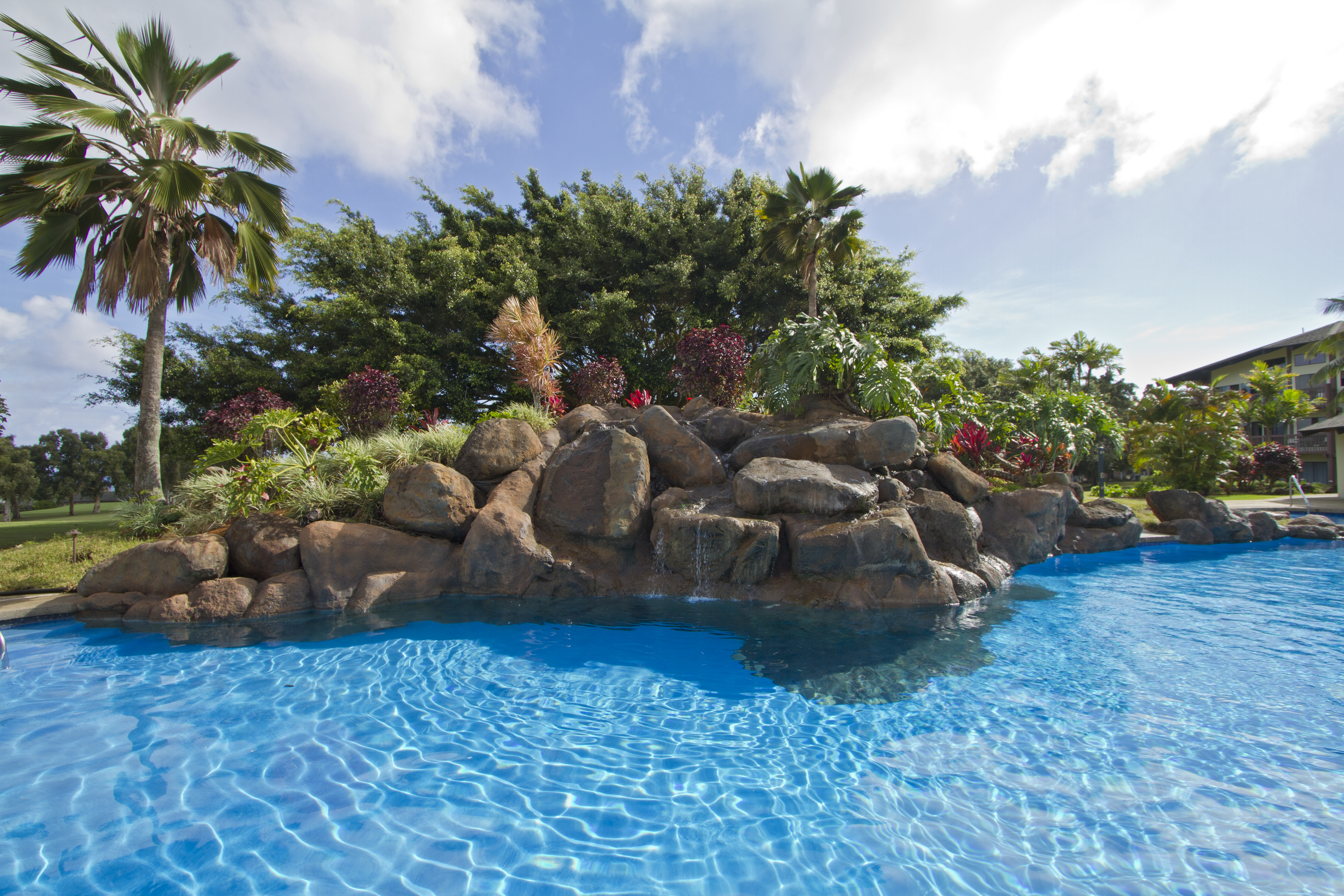 Pool at the Club Wyndham Ka Eo Kai in Princeville, Hawaii