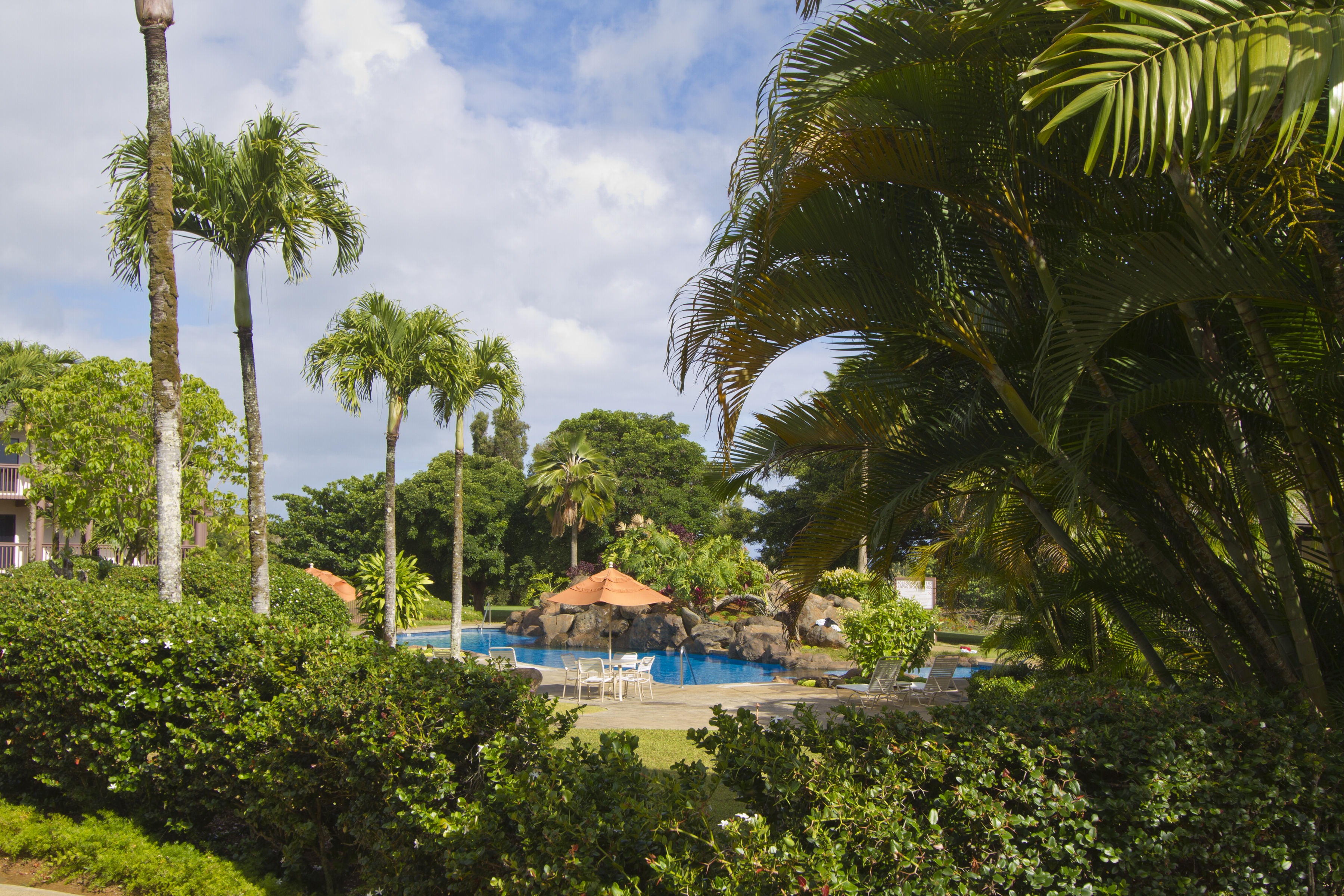 Pool at the Club Wyndham Ka Eo Kai in Princeville, Hawaii