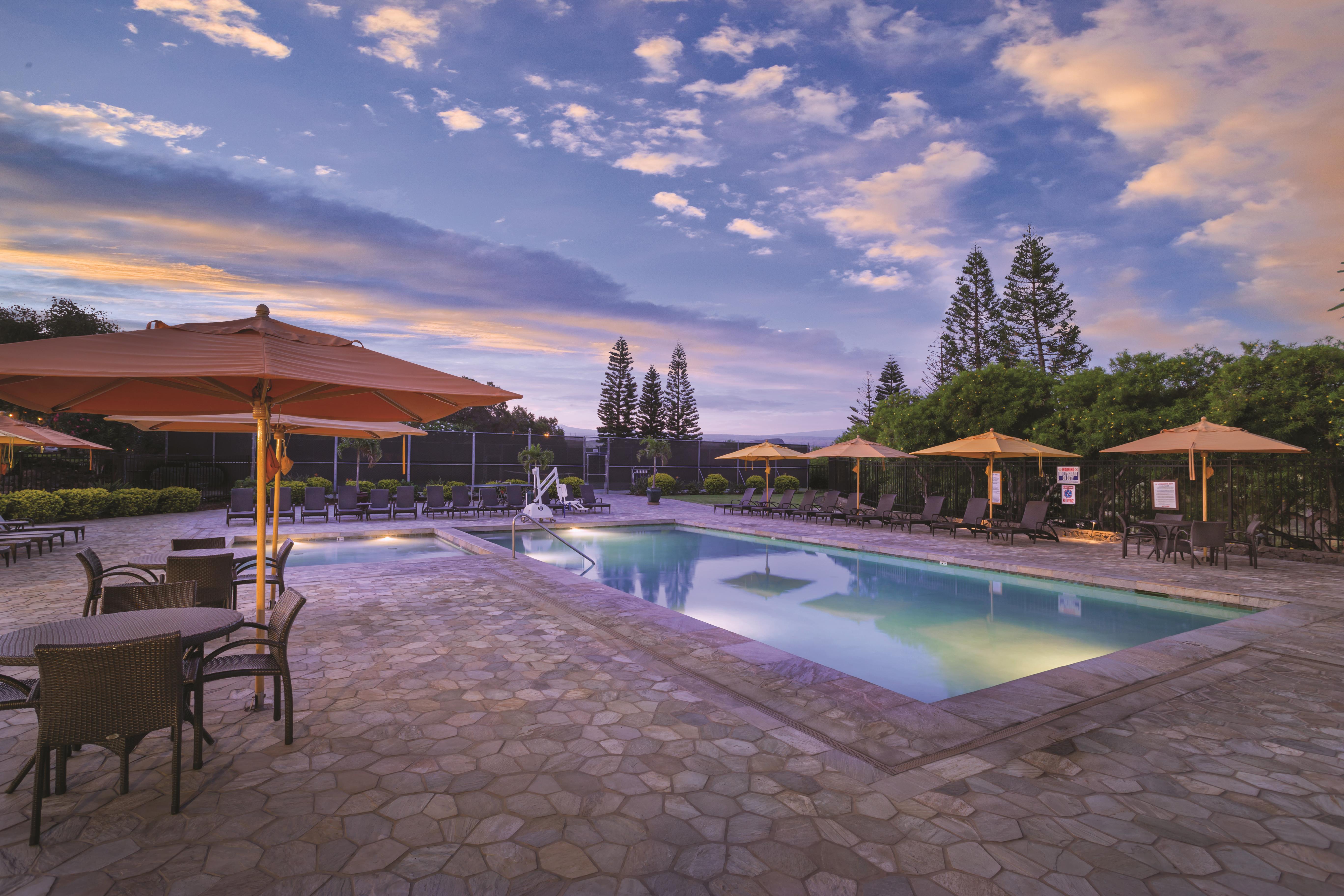 Pool at the Paniolo Greens in Waikoloa Village, Hawaii