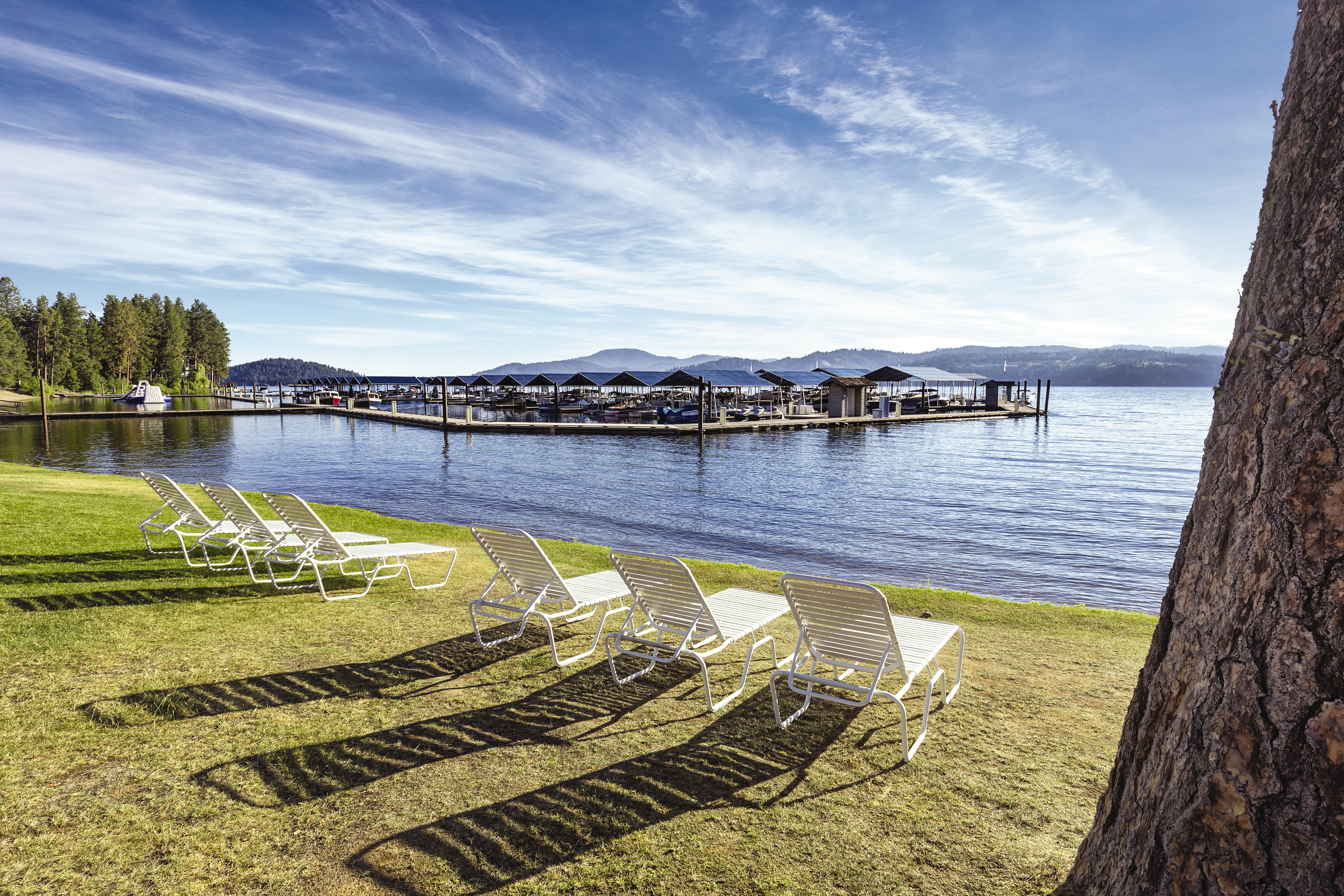 Beach near WorldMark Arrow Point in Harrison, Idaho