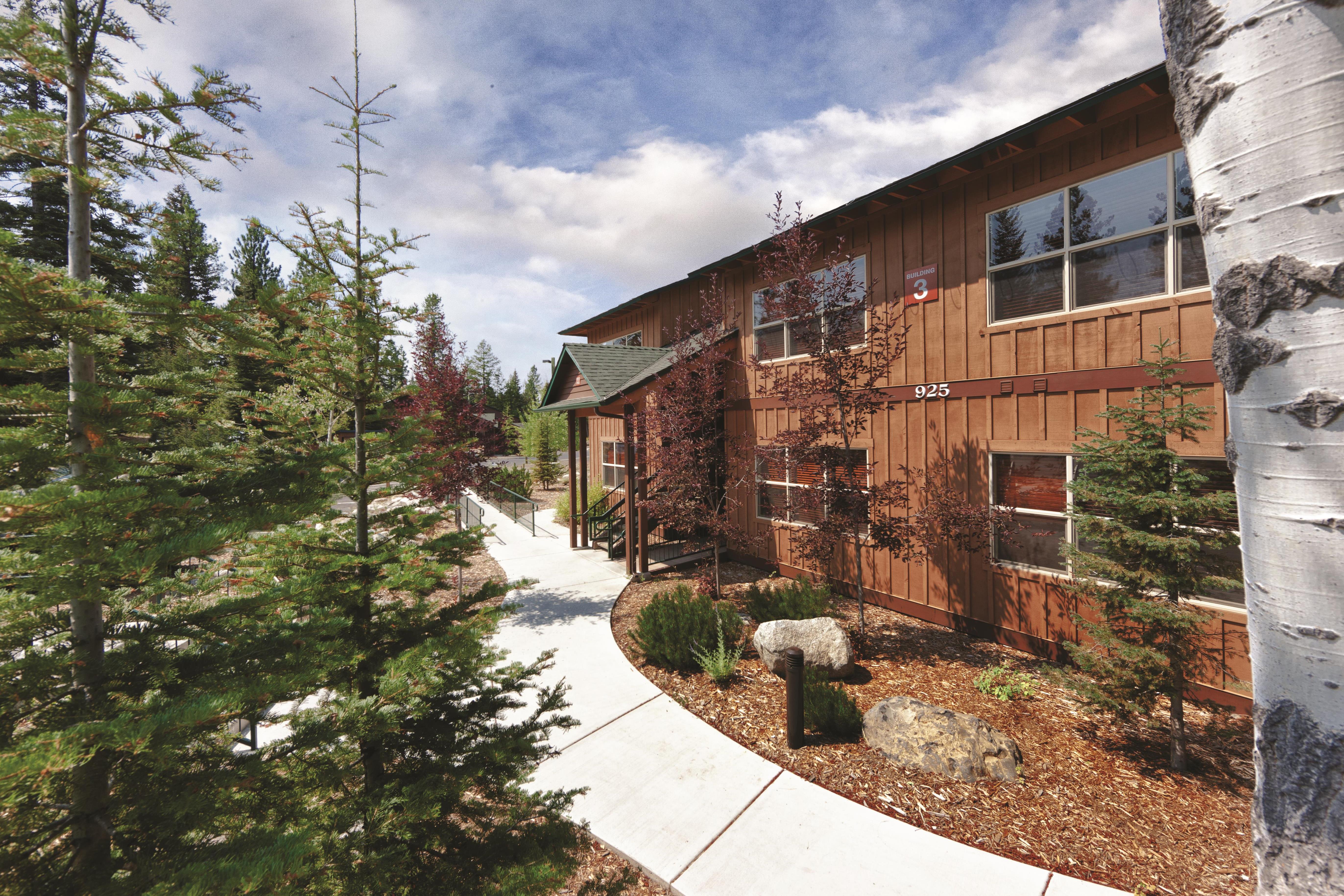 Exterior Day Image of WorldMark McCall hotel in McCall, Idaho