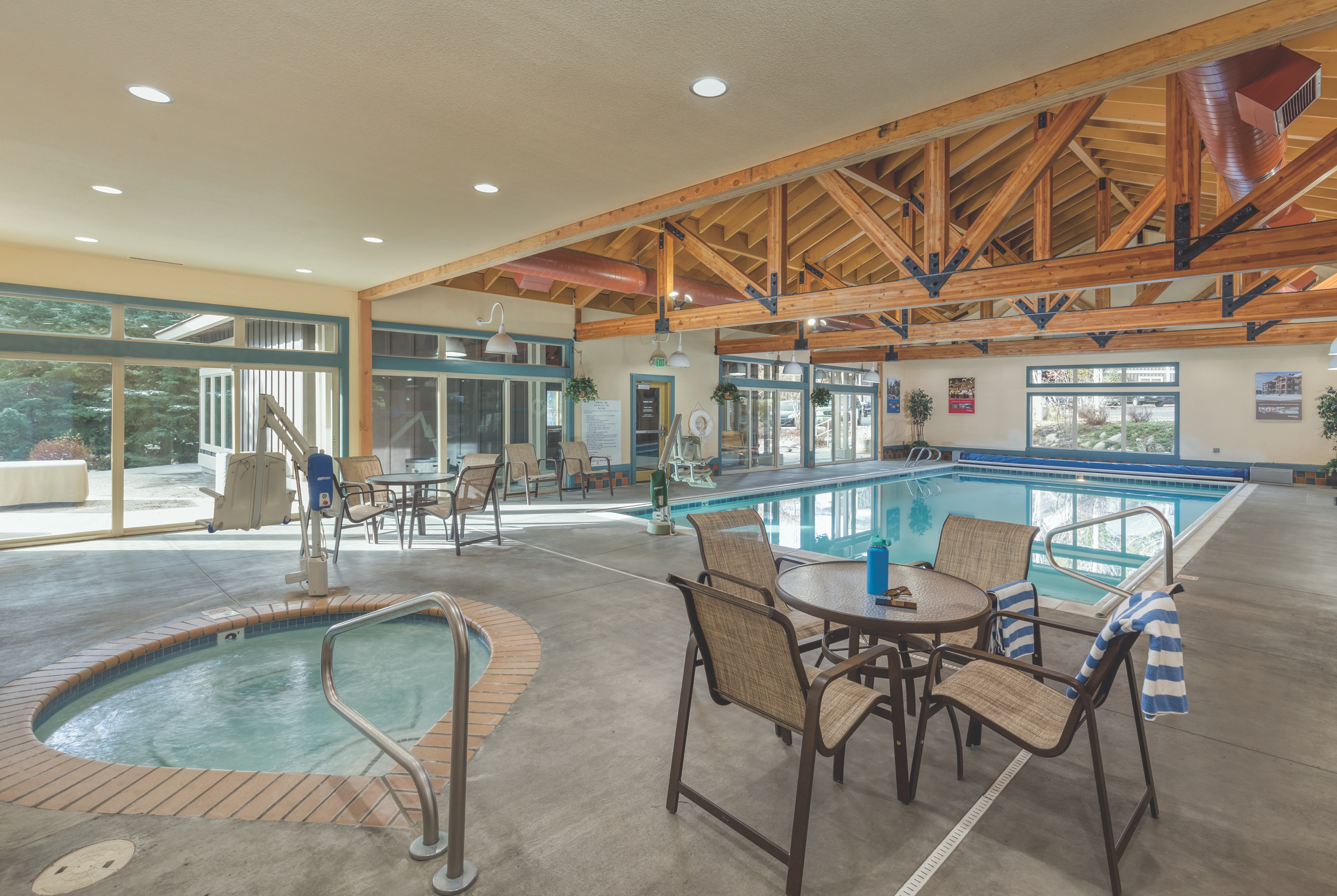 Pool at the WorldMark McCall in McCall, Idaho