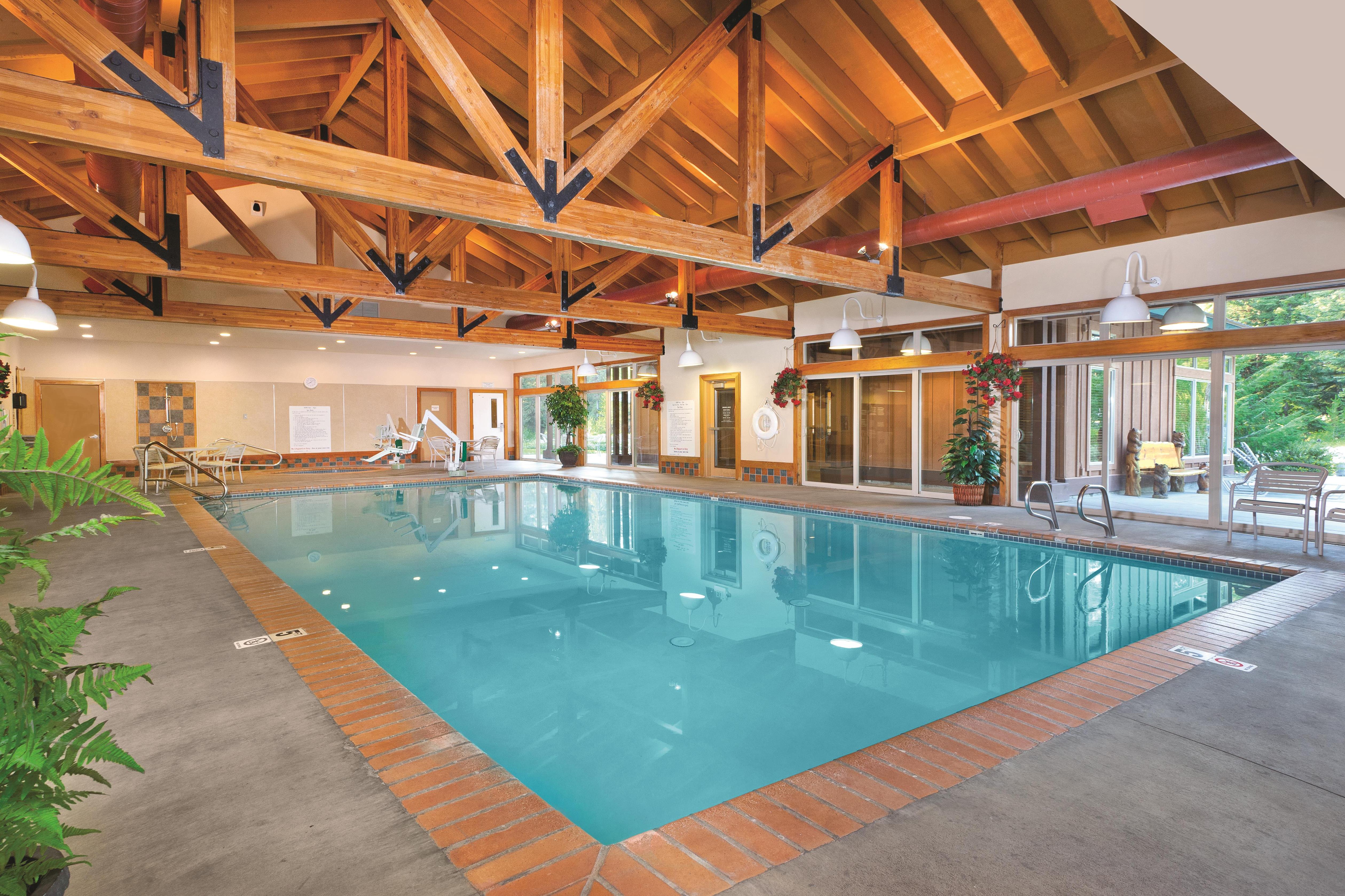 Indoor pool at the WorldMark McCall in McCall, Idaho
