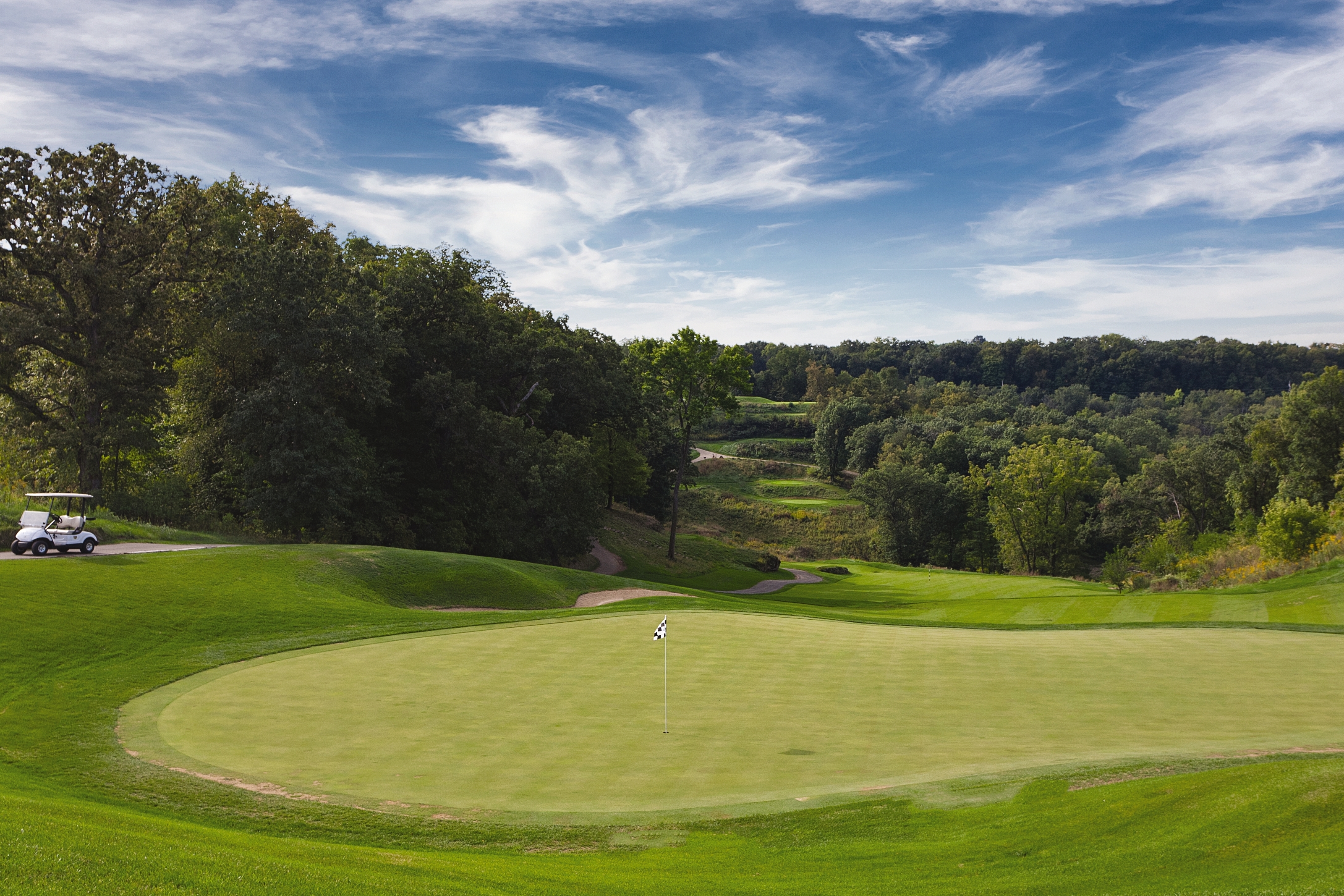 Golf course at WorldMark Galena in Galena, Illinois