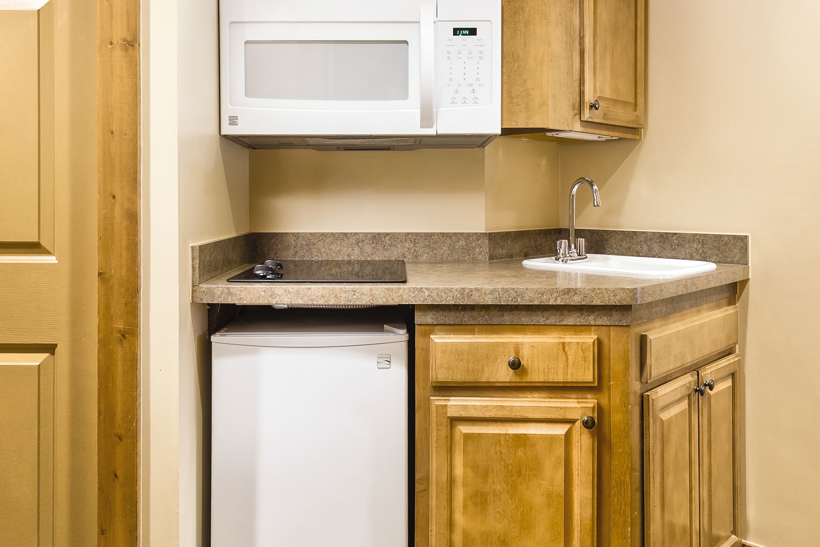 Guest room at the WorldMark Galena in Galena, Illinois