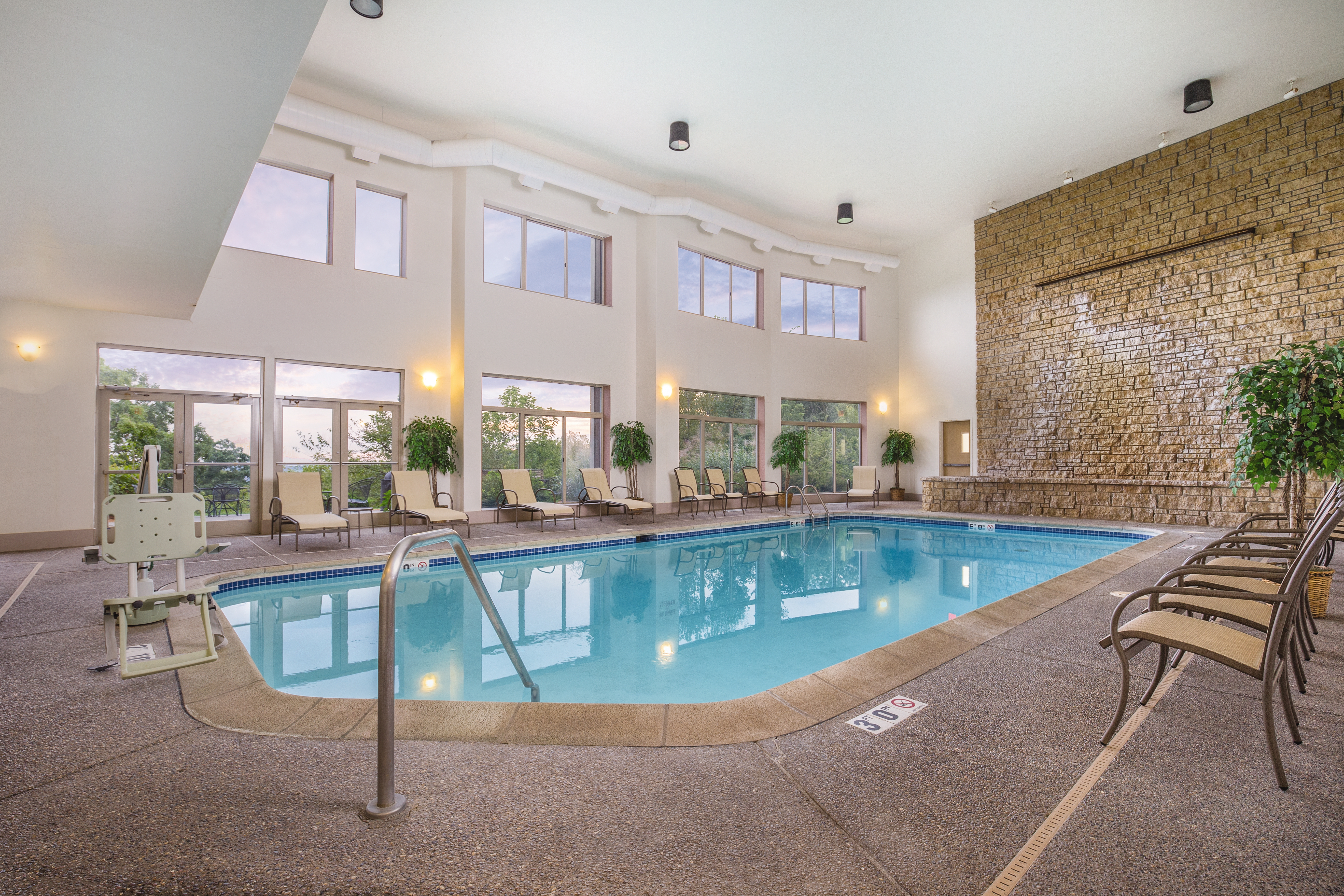 Pool at the WorldMark Galena in Galena, Illinois