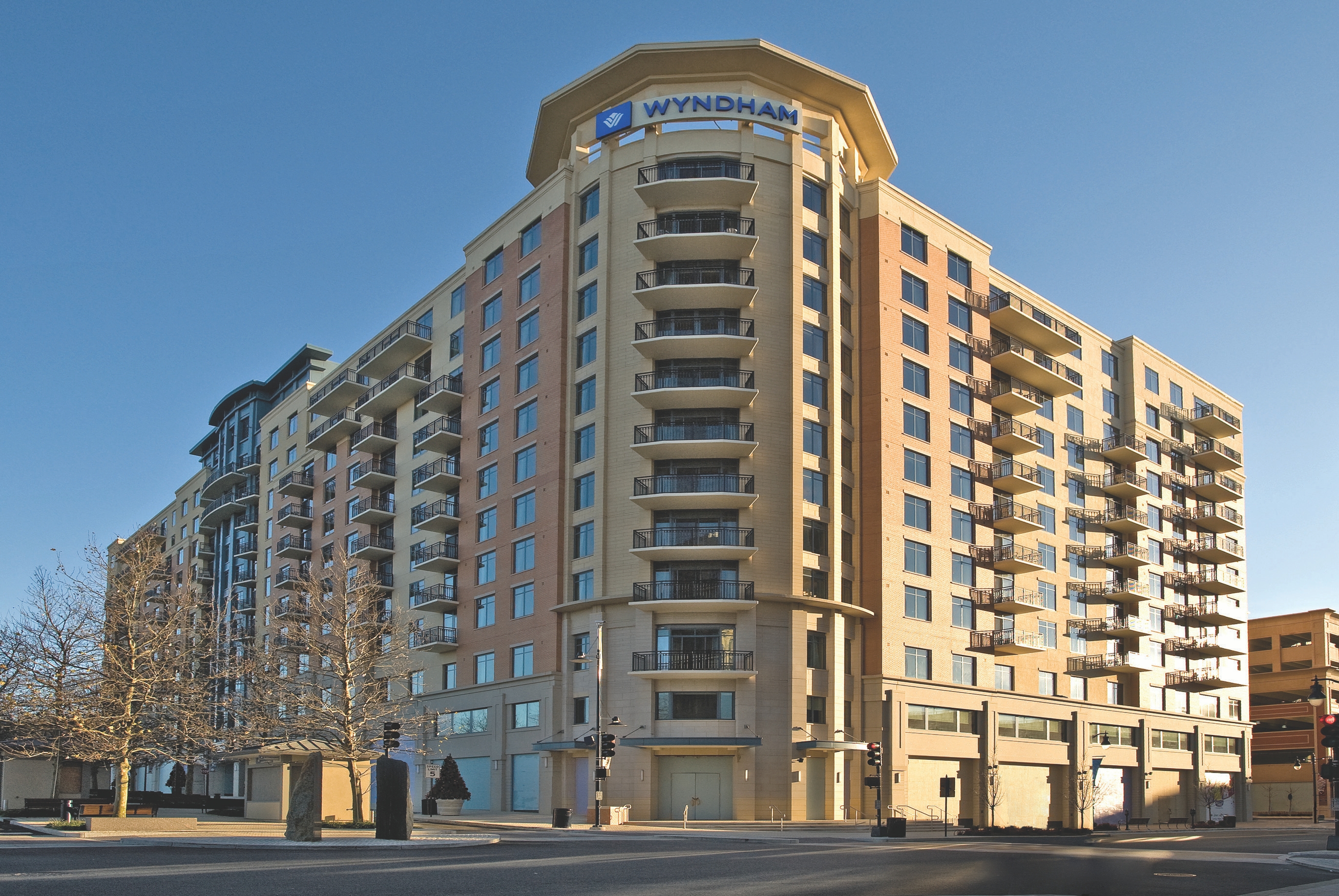 Front Exterior Image of Club Wyndham National Harbor hotel in National Harbor, Maryland