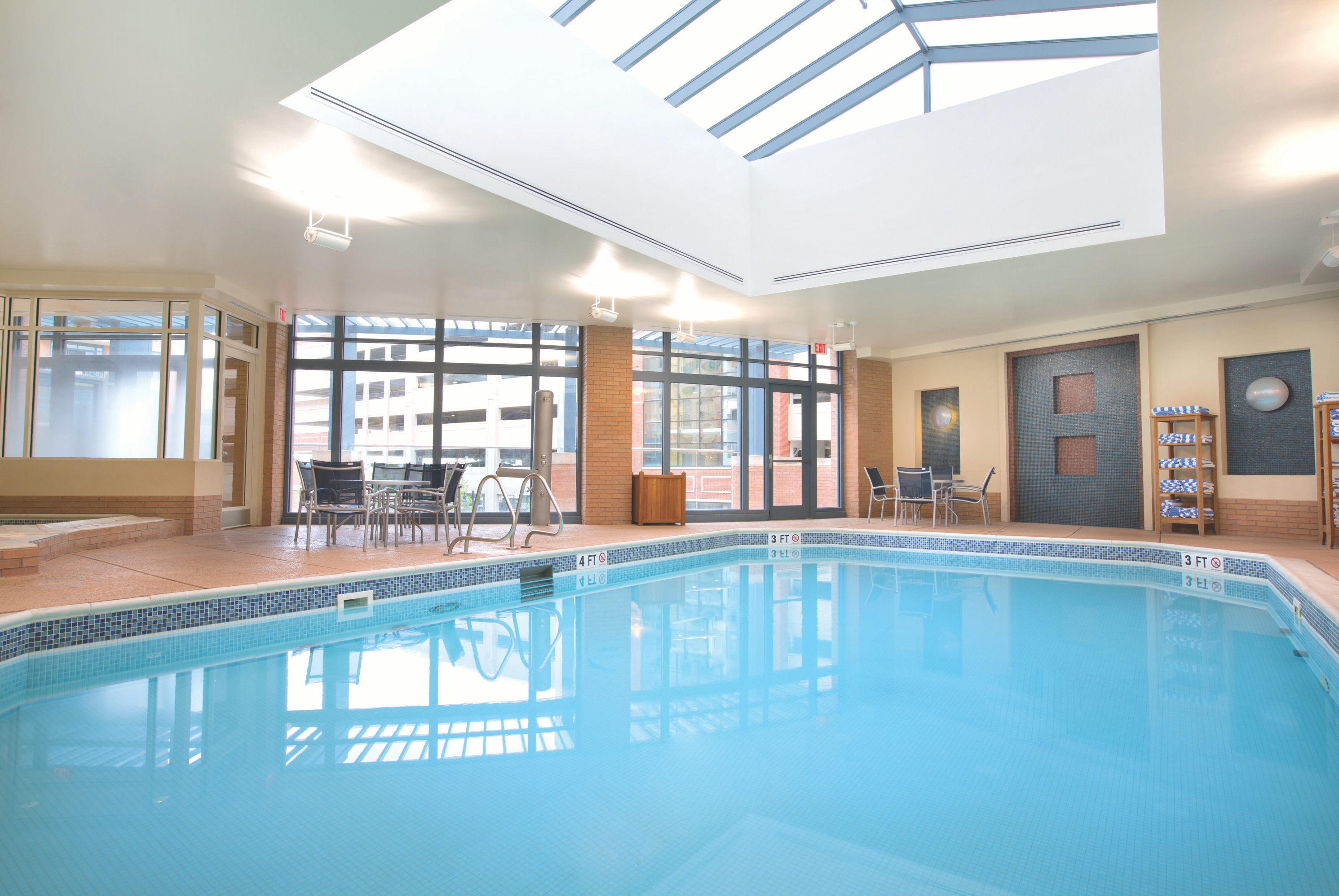 Indoor pool at the Club Wyndham National Harbor in National Harbor, Maryland