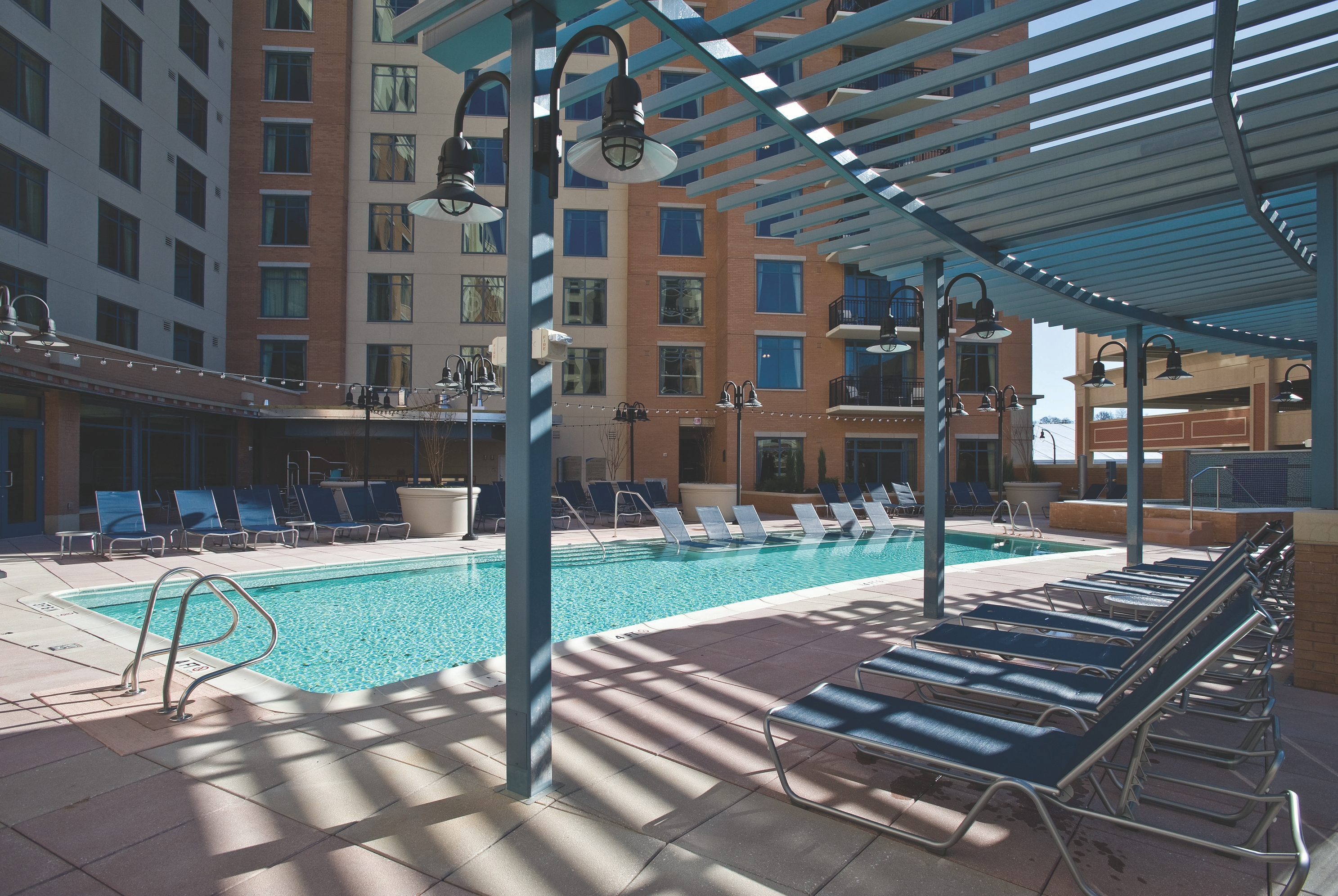 Pool daytime image at the Club Wyndham National Harbor in National Harbor, Maryland