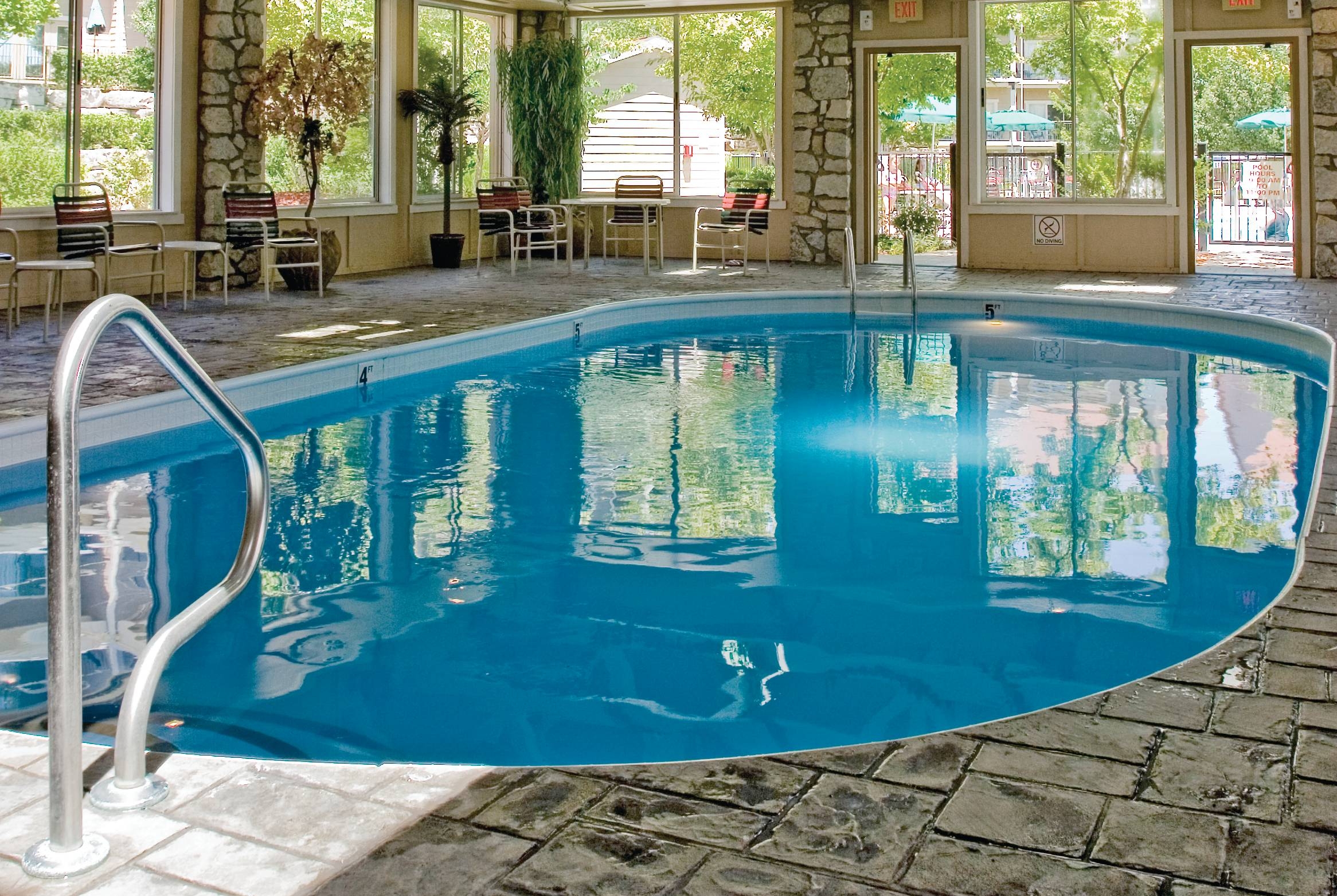 Indoor pool at the Club Wyndham Branson at the Meadows in Branson, Missouri